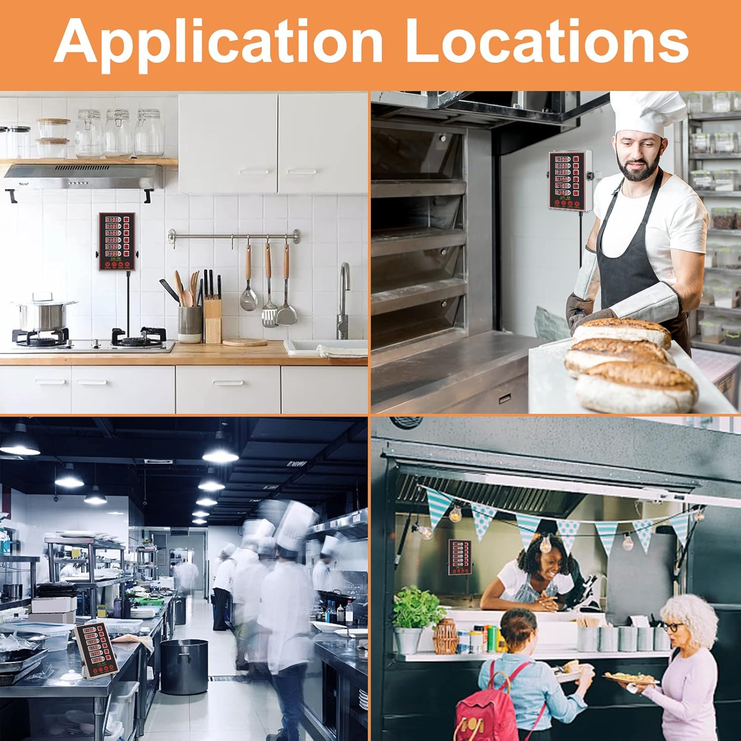 Yooyist Timer da Cucina Digitale 6 Canali - immagine 2