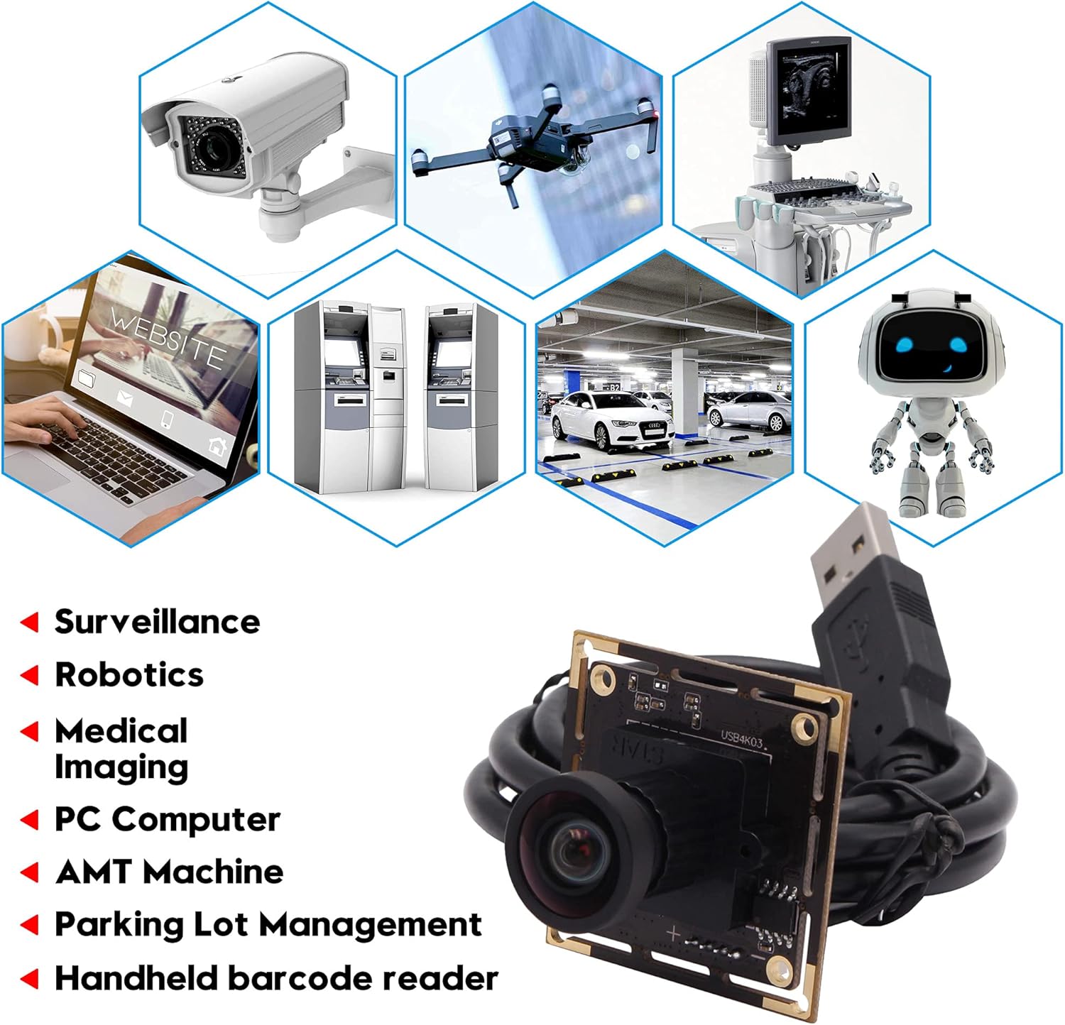 Svpro 4K USB Camera Module Ultra HD con IMX415 Sensor - immagine 6