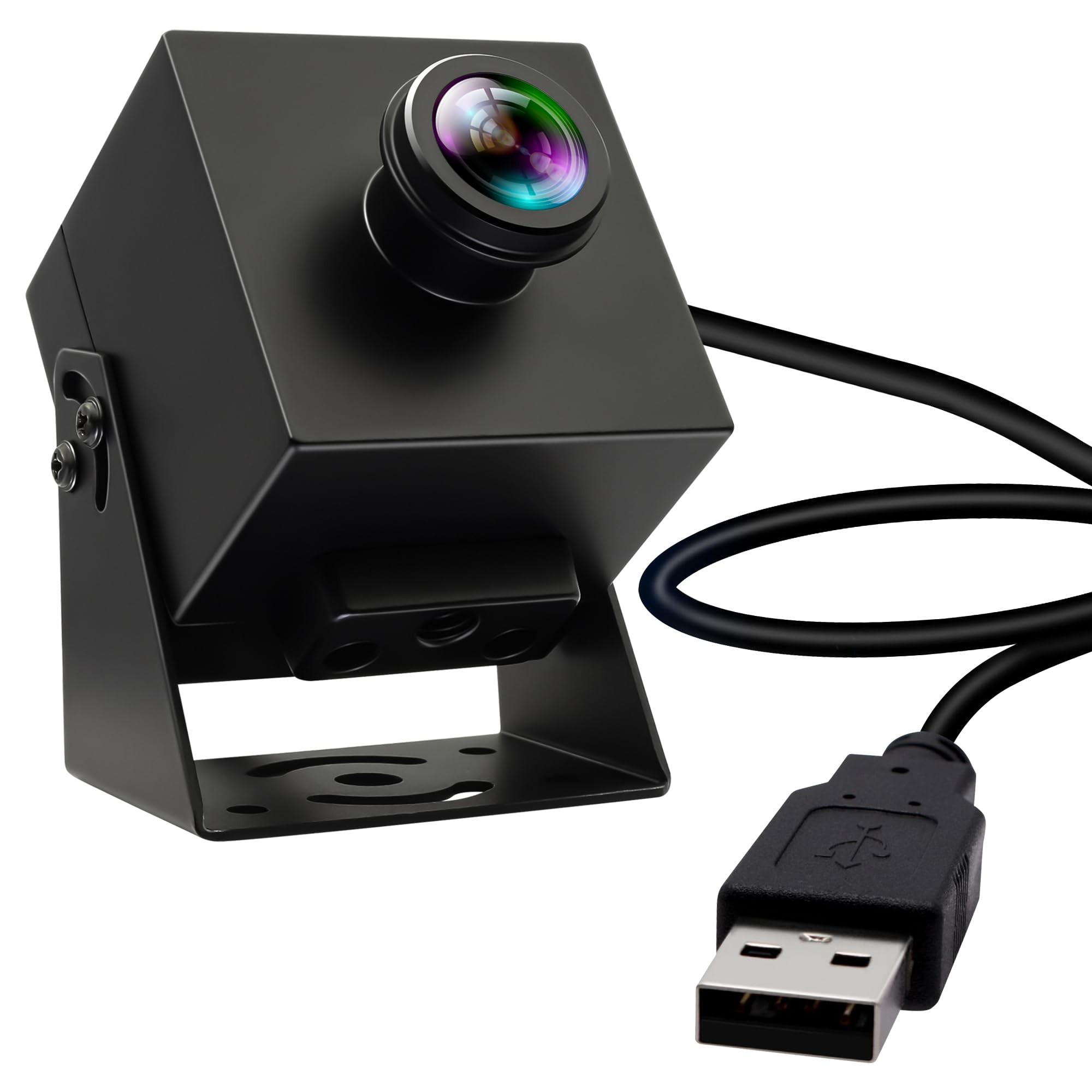 Elp Fotocamera USB 8K 48MP Ultra HD con obiettivo fish-eye