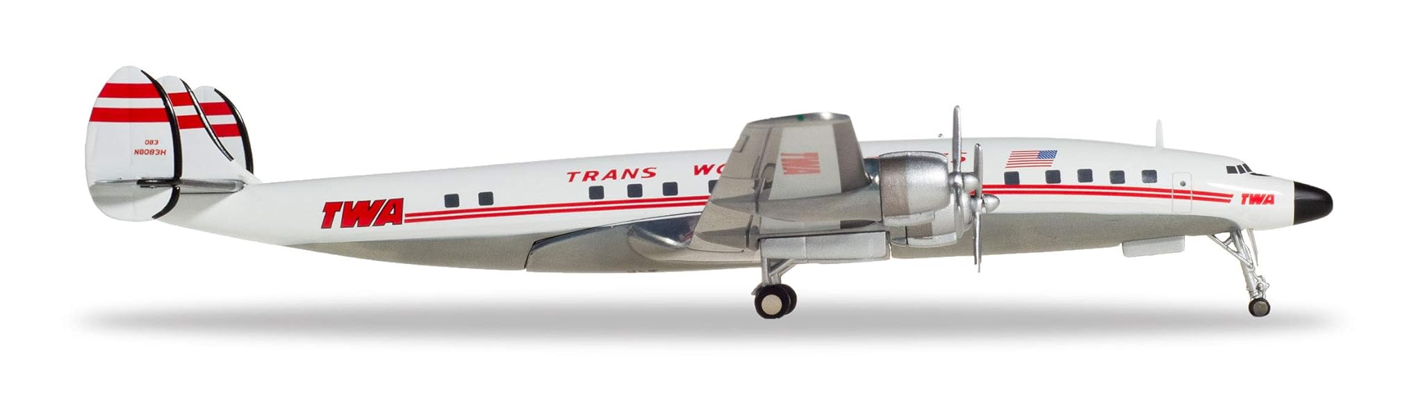 herpa Aereo TWA-Trans World Airlines Lockheed