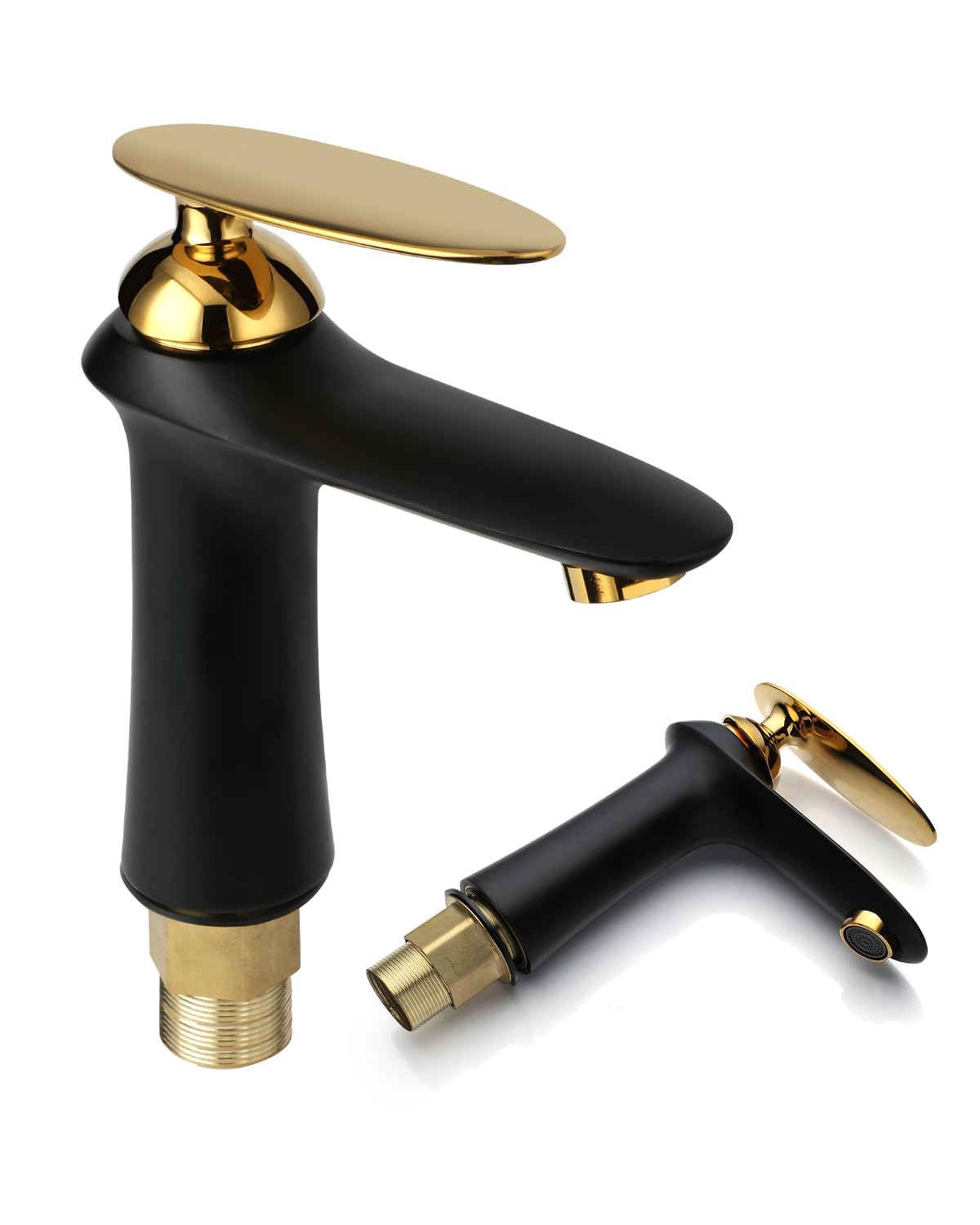 Serenfira Rubinetto Lavandino Bagno Monocomando Ottone