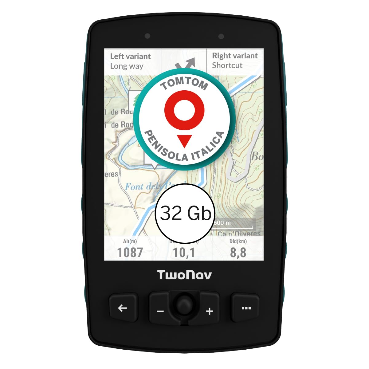 Twonav Aventura 2 Plus (32 GB) - GPS Portatile 3.7"