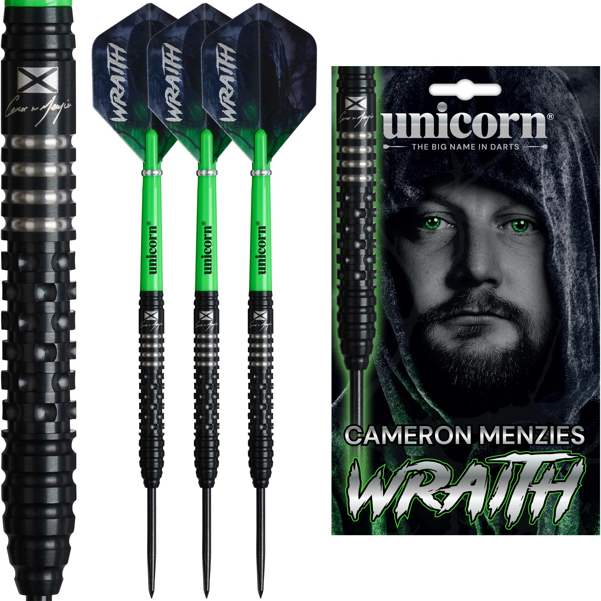 Unicorn Set Freccette Acciaio Cameron Menzies 23g
