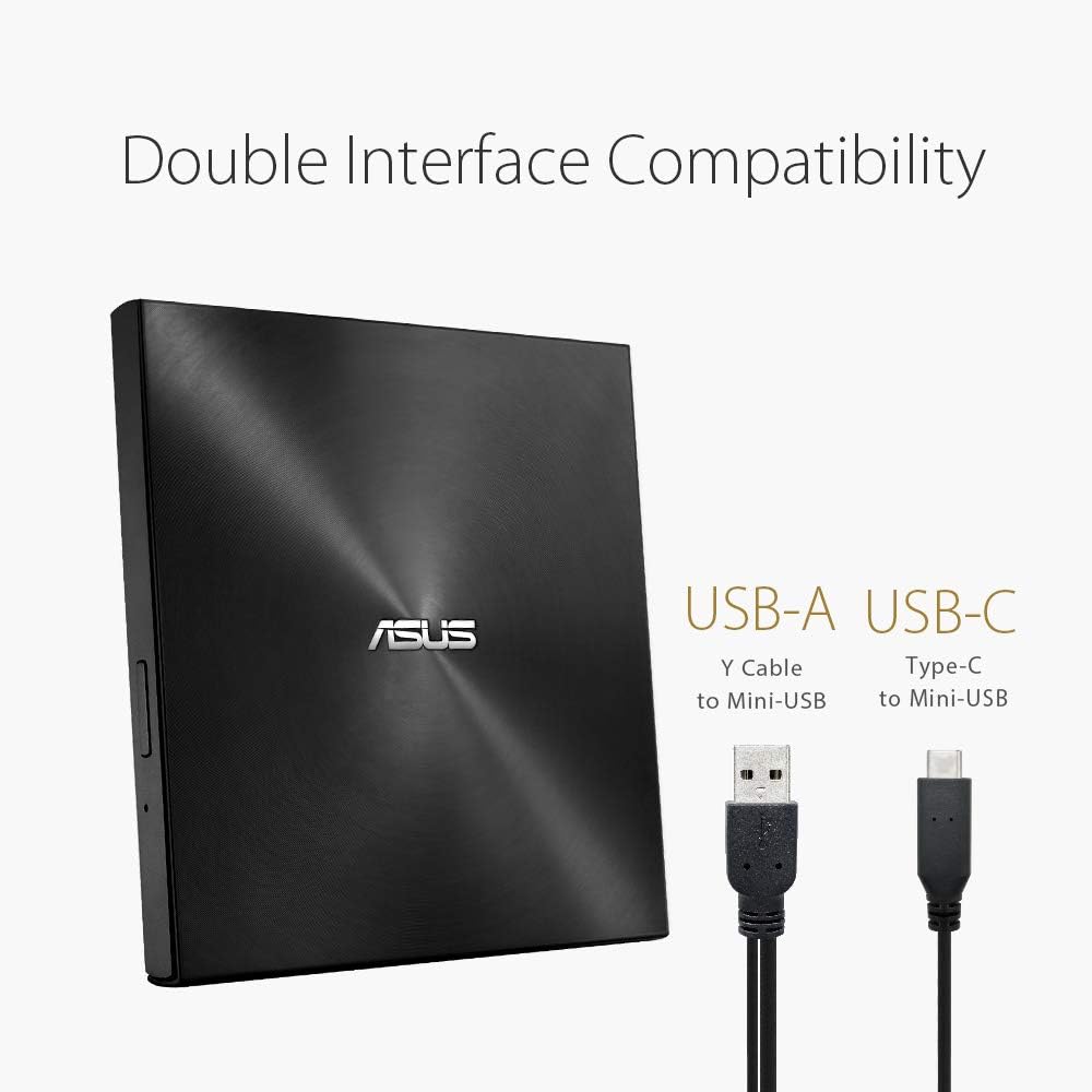Asus ZenDrive U9M - Masterizzatore DVD Esterno, Nero - immagine 3