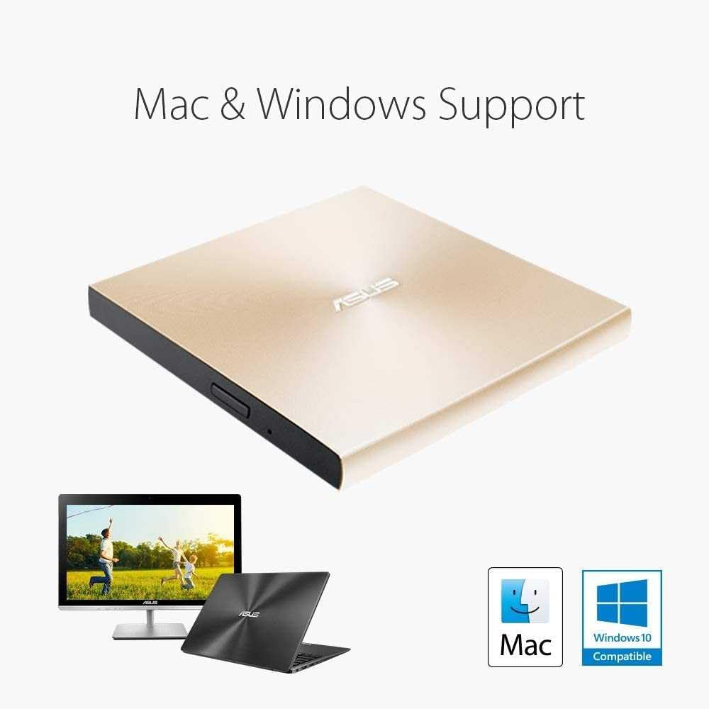 Asus ZenDrive U9M - Masterizzatore DVD Esterno, Nero - immagine 4