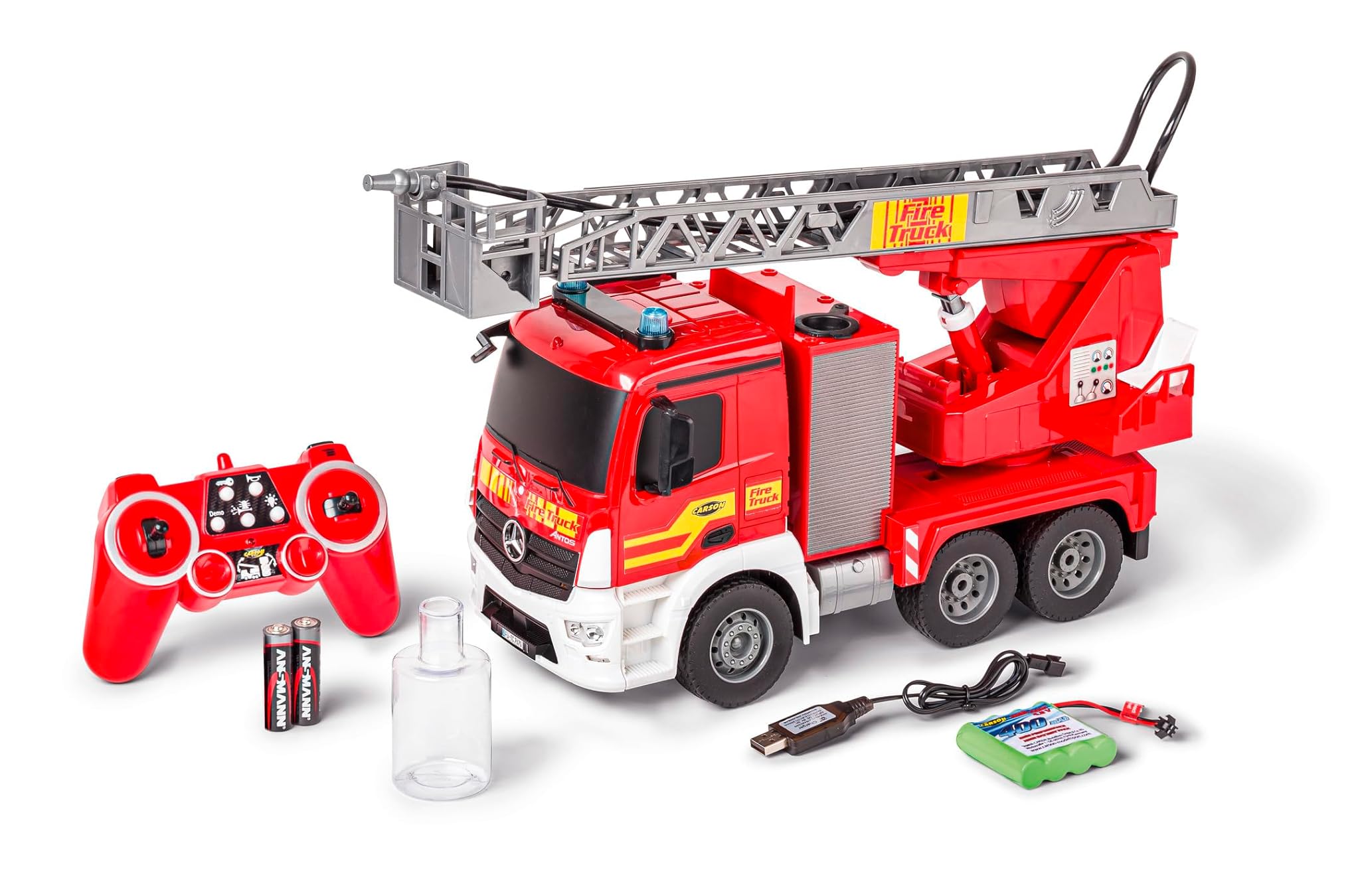 Carson MB Vigili del Fuoco con Scala Girevole 1:20 RTR