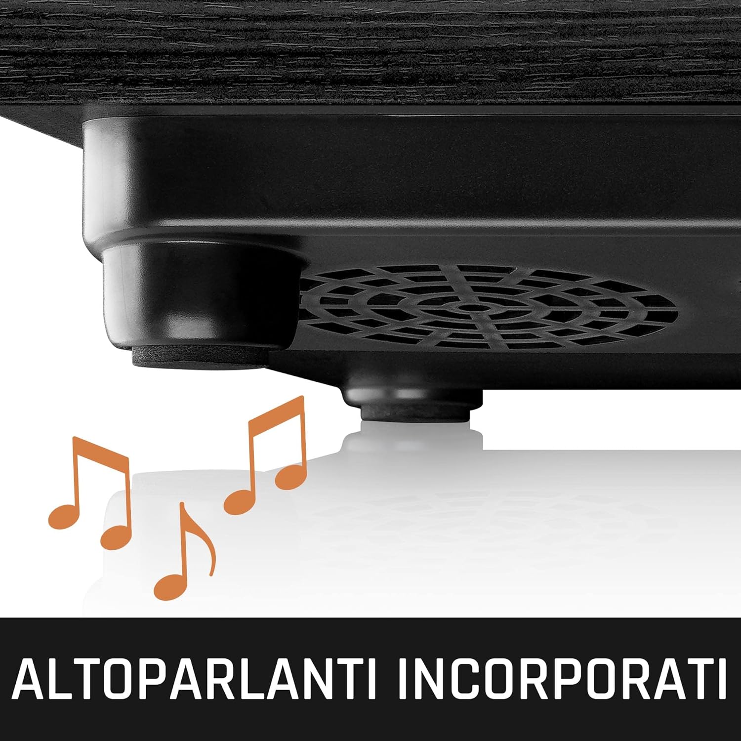 Lenco LS-10 - Giradischi con Altoparlanti Integrati, Nero - immagine 5