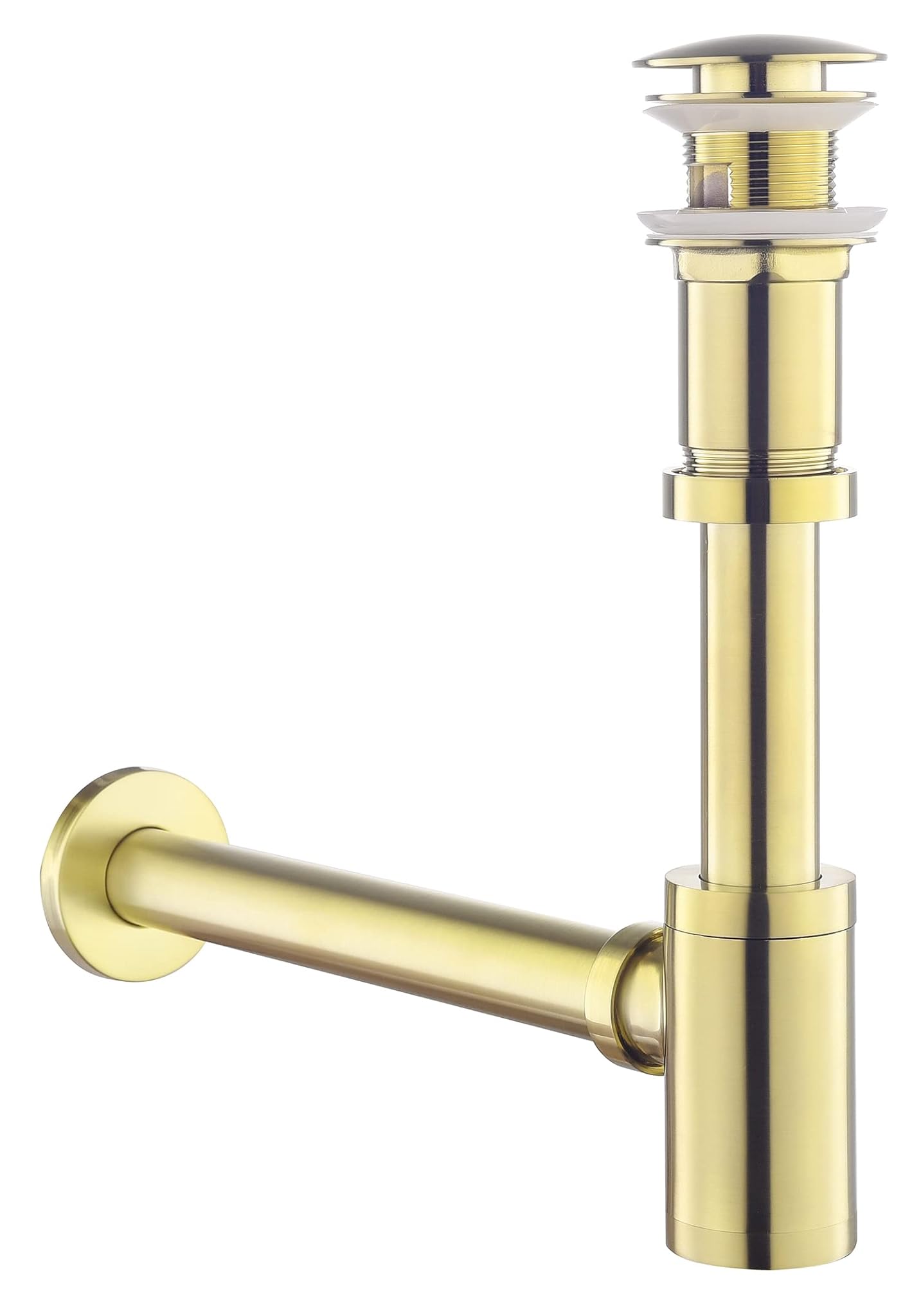 Keymark Sifone di Design per Lavabo, Oro Spazzolato