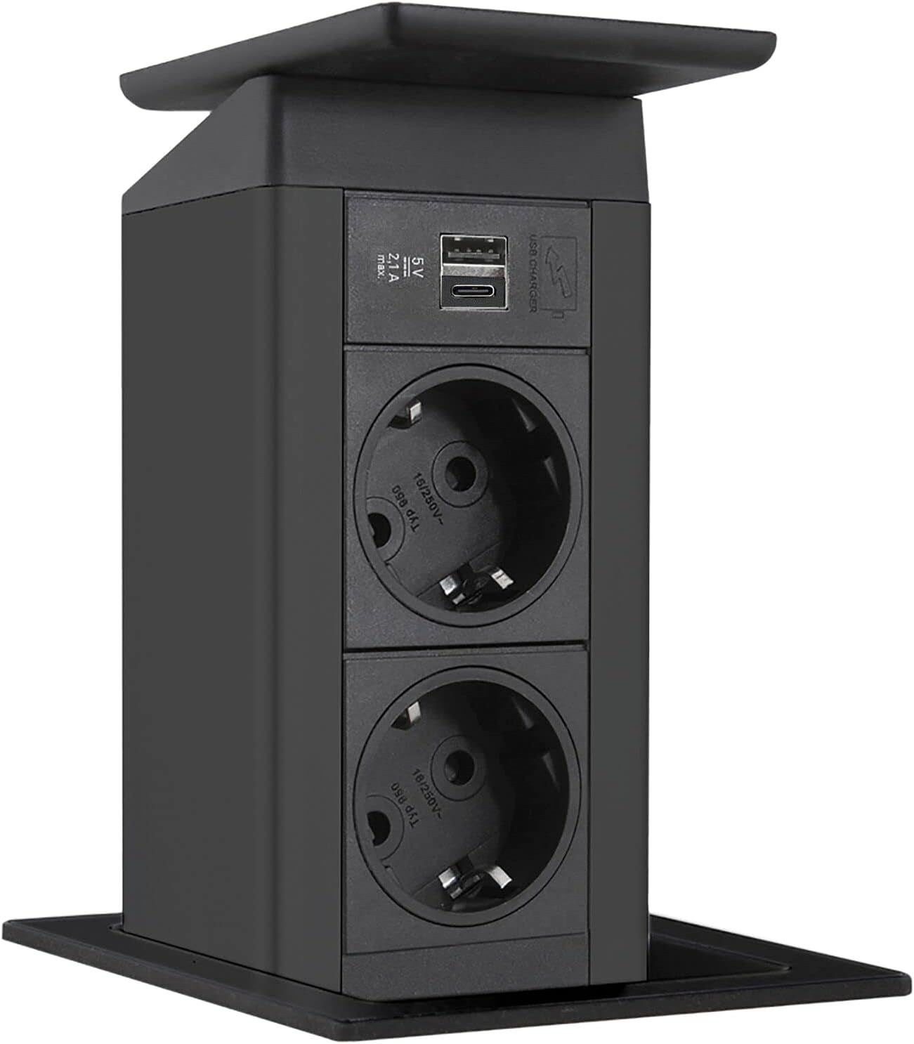 EVOline 159311010900 Port Push Nero - immagine 1