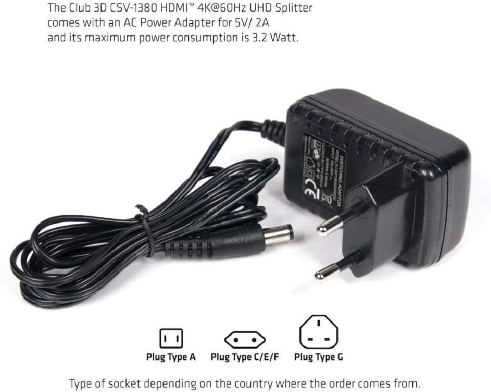 CLUB3D Hdmi 2.0 1X4 Split - immagine 7