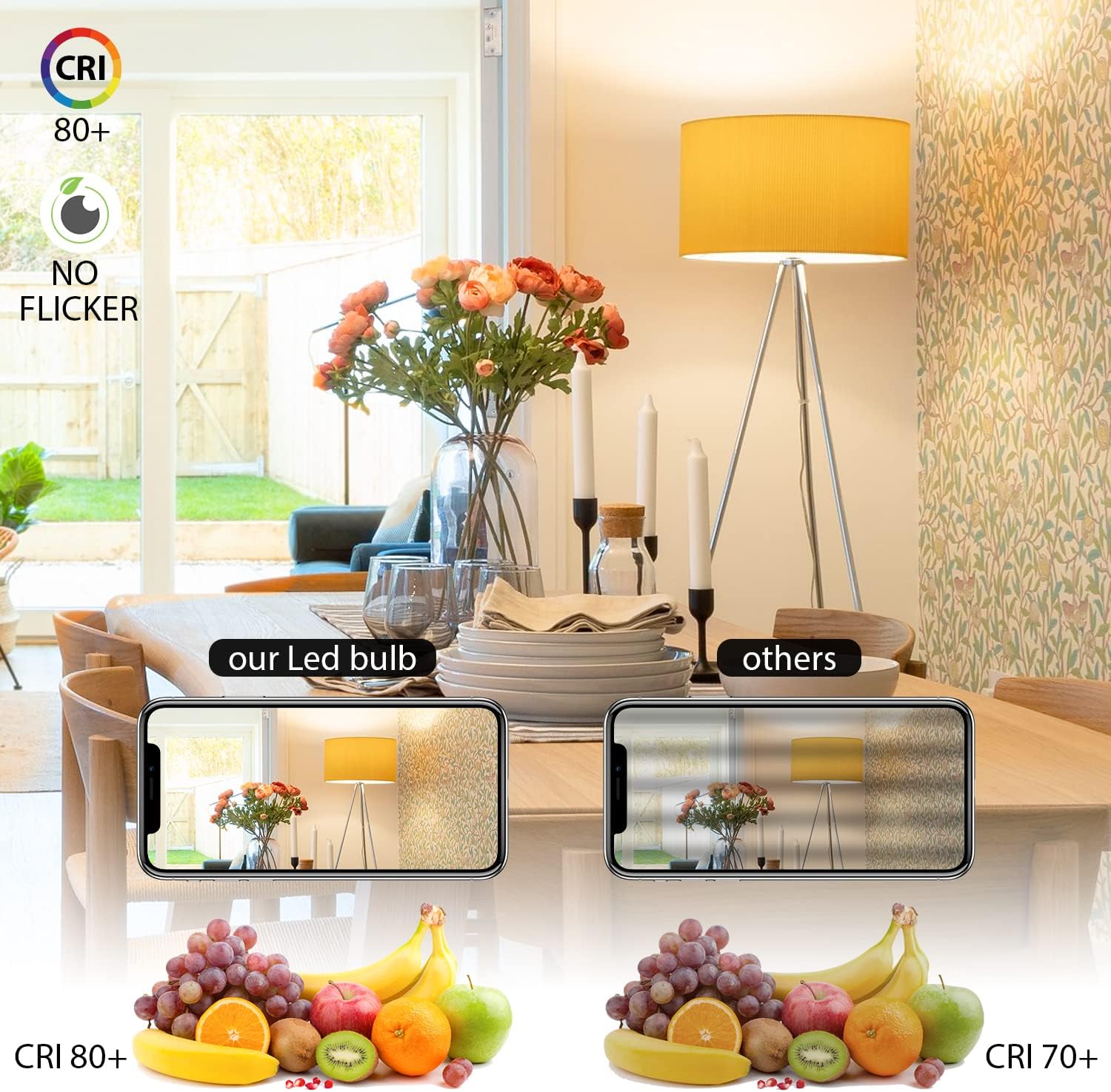 Lvwit Lampadina Filamento LED E14 G45 7W (Pacco da 6) - immagine 4