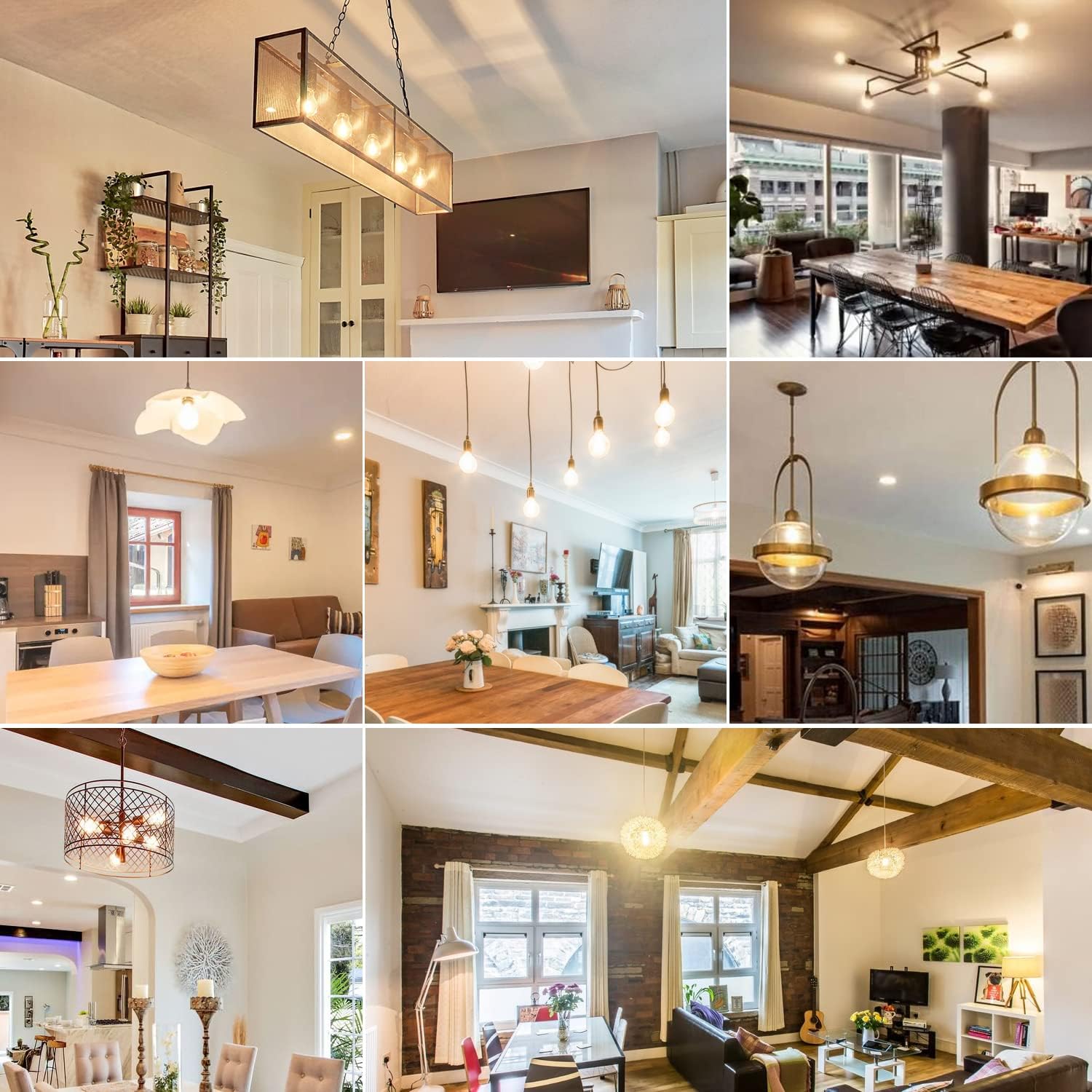 Lvwit Lampadina Filamento LED E14 G45 7W (Pacco da 6) - immagine 6