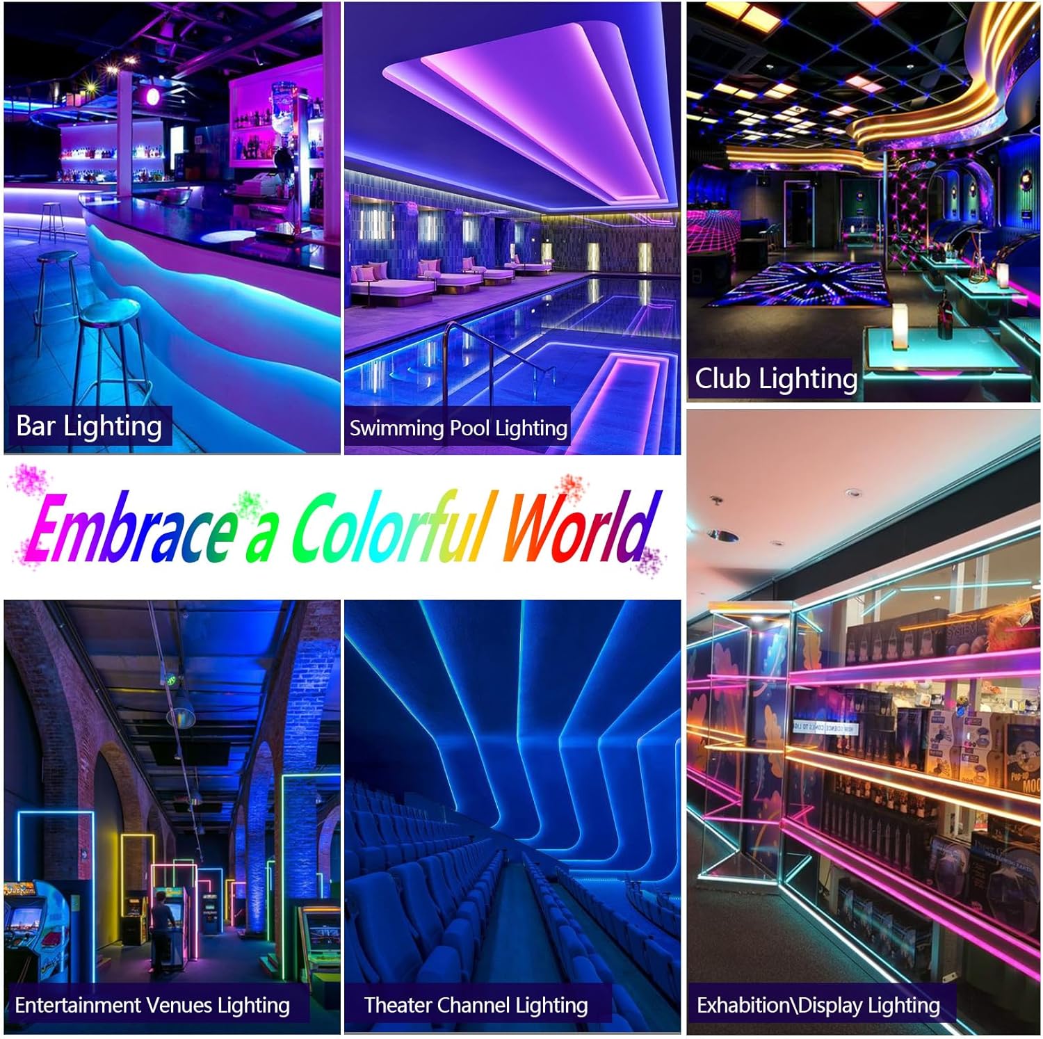 Striscia LED RGB COB 5 Metri per TV, 840LED/m - immagine 7