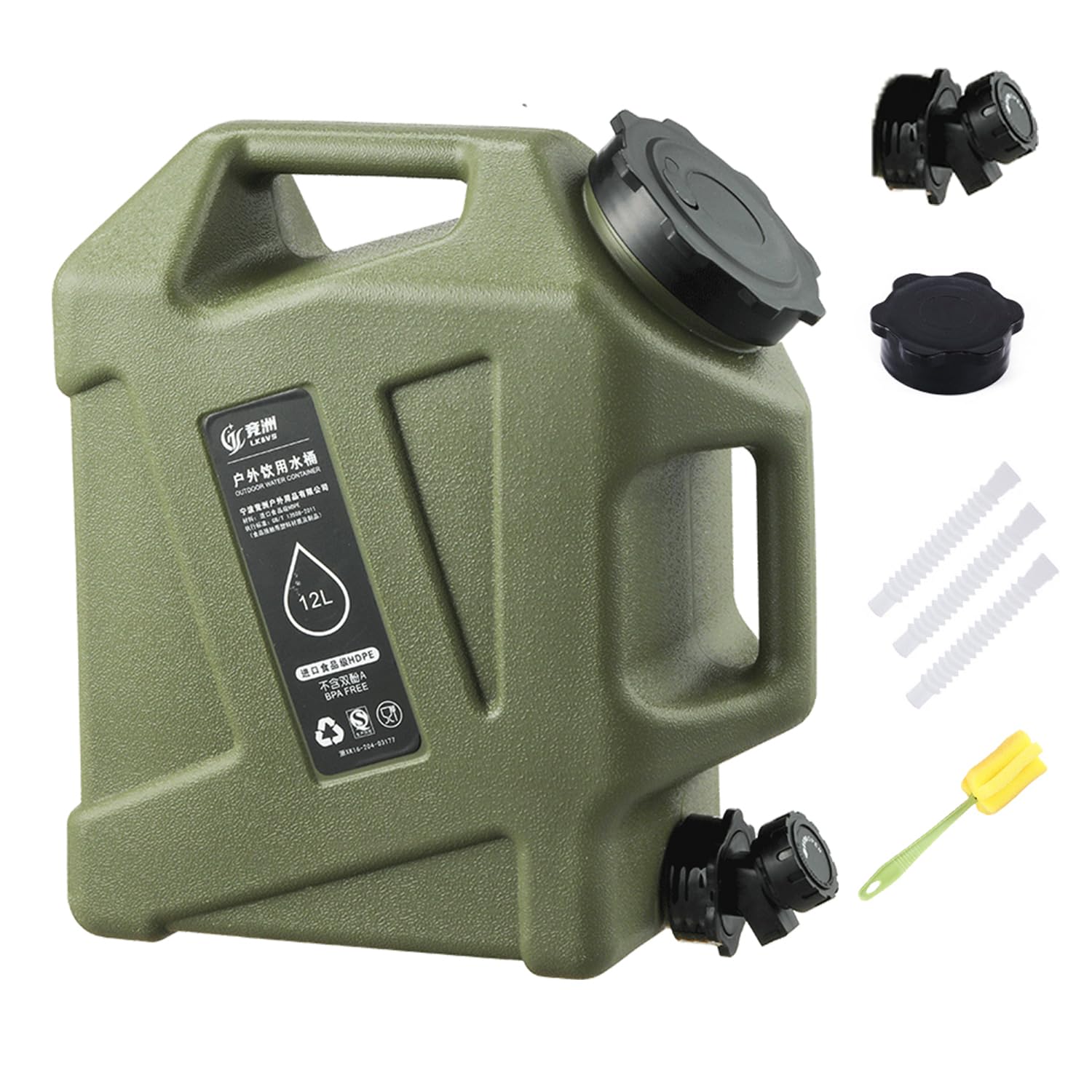 Sparkstarses Tanica Acqua Campeggio con Rubinetto