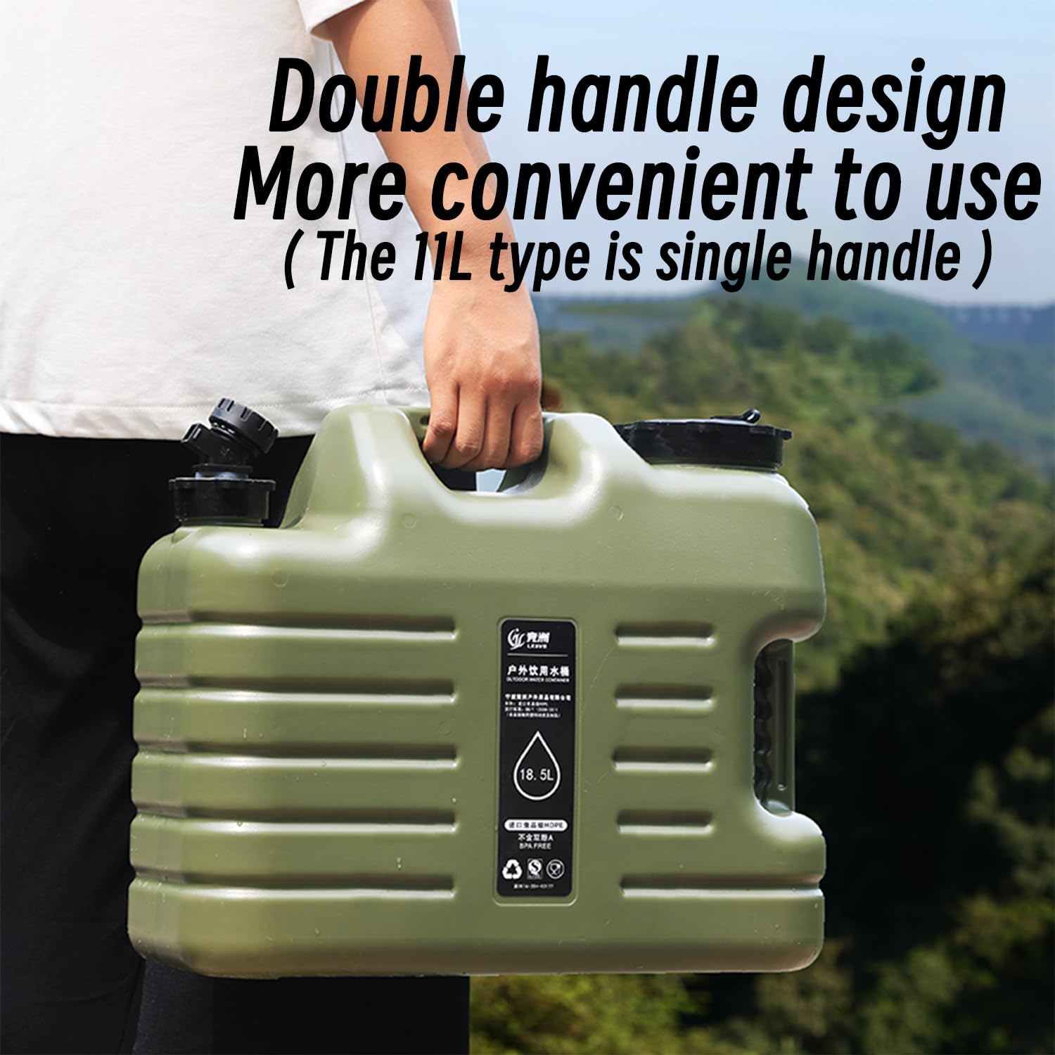 Sparkstarses Tanica Acqua Campeggio con Rubinetto - immagine 2