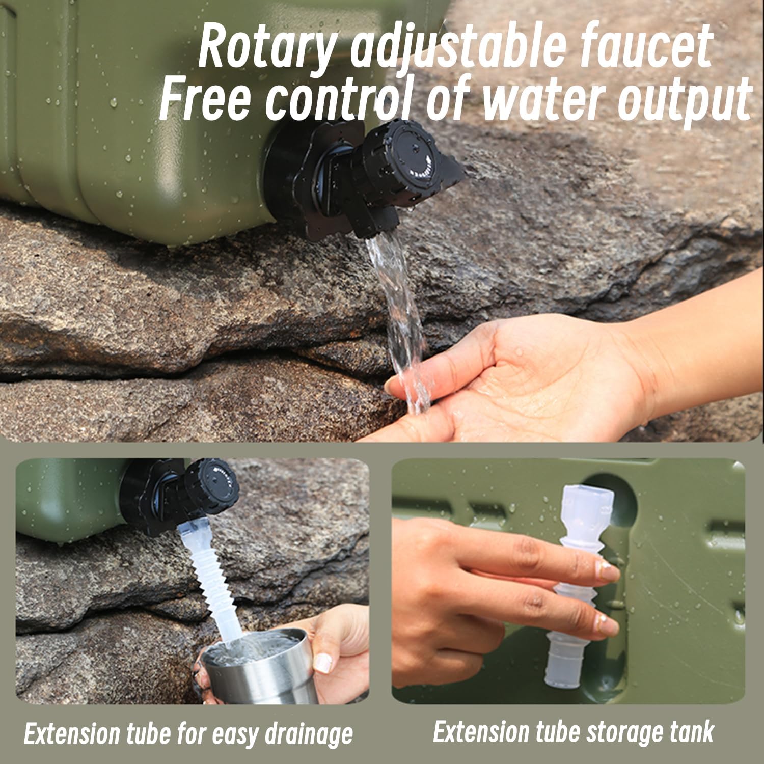 Sparkstarses Tanica Acqua Campeggio con Rubinetto - immagine 3