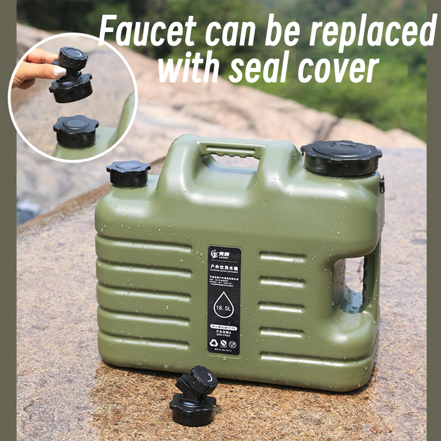 Sparkstarses Tanica Acqua Campeggio con Rubinetto - immagine 4