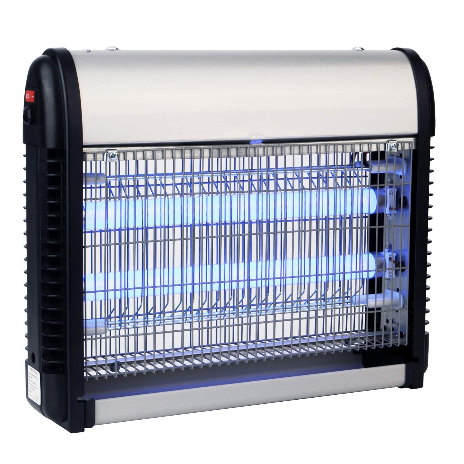 Simon - Lampada Anti-Zanzare Elettrica 80-100m², Nera