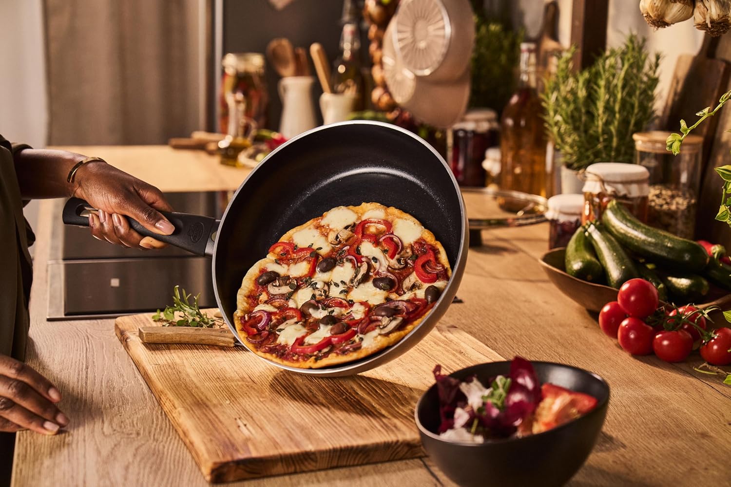 Ballarini Ledro Padella 28cm Alluminio, Beige - immagine 5