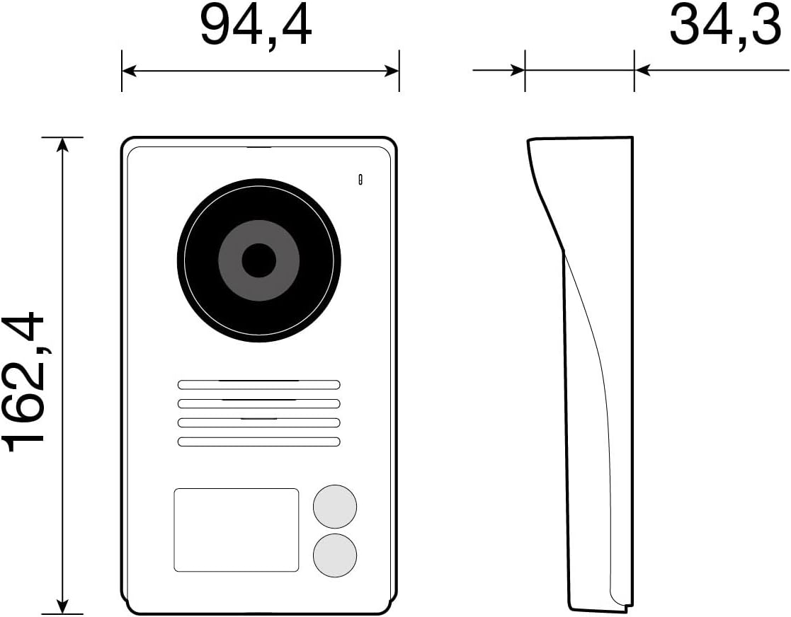 Vimar K40991 Kit Videocitofono da Parete 2 Videocitofoni - immagine 2