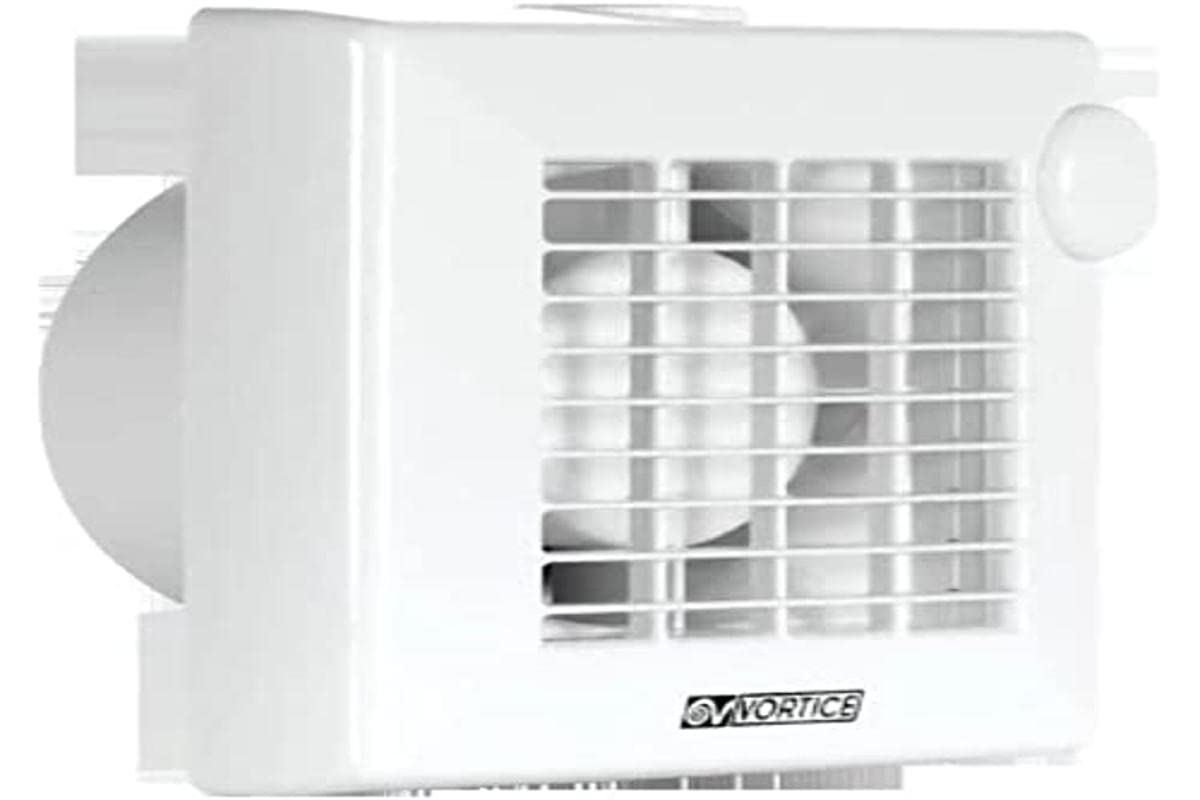 Vortice 11201 M100/4" Aspiratore Elicoidali da Muro, Bianco