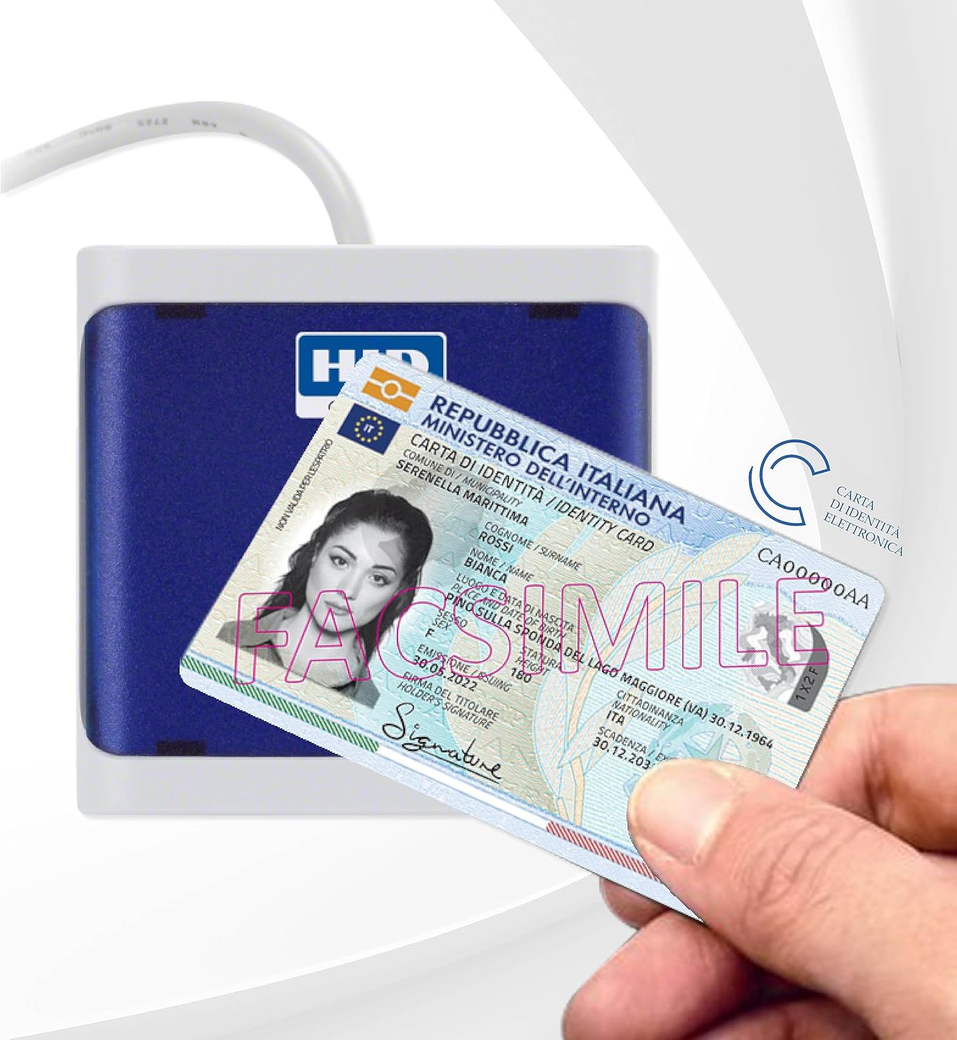 INTERNAVIGARE Hid Omnikey 5022 - Lettore USB CIE 3.0 - immagine 1