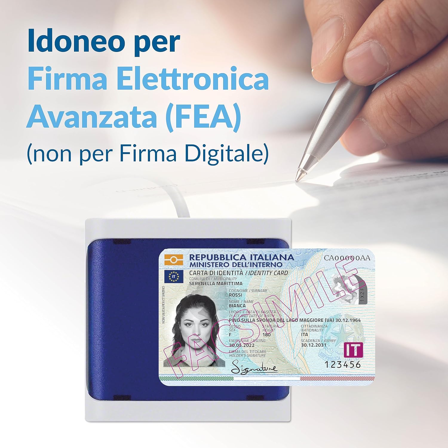 INTERNAVIGARE Hid Omnikey 5022 - Lettore USB CIE 3.0 - immagine 5