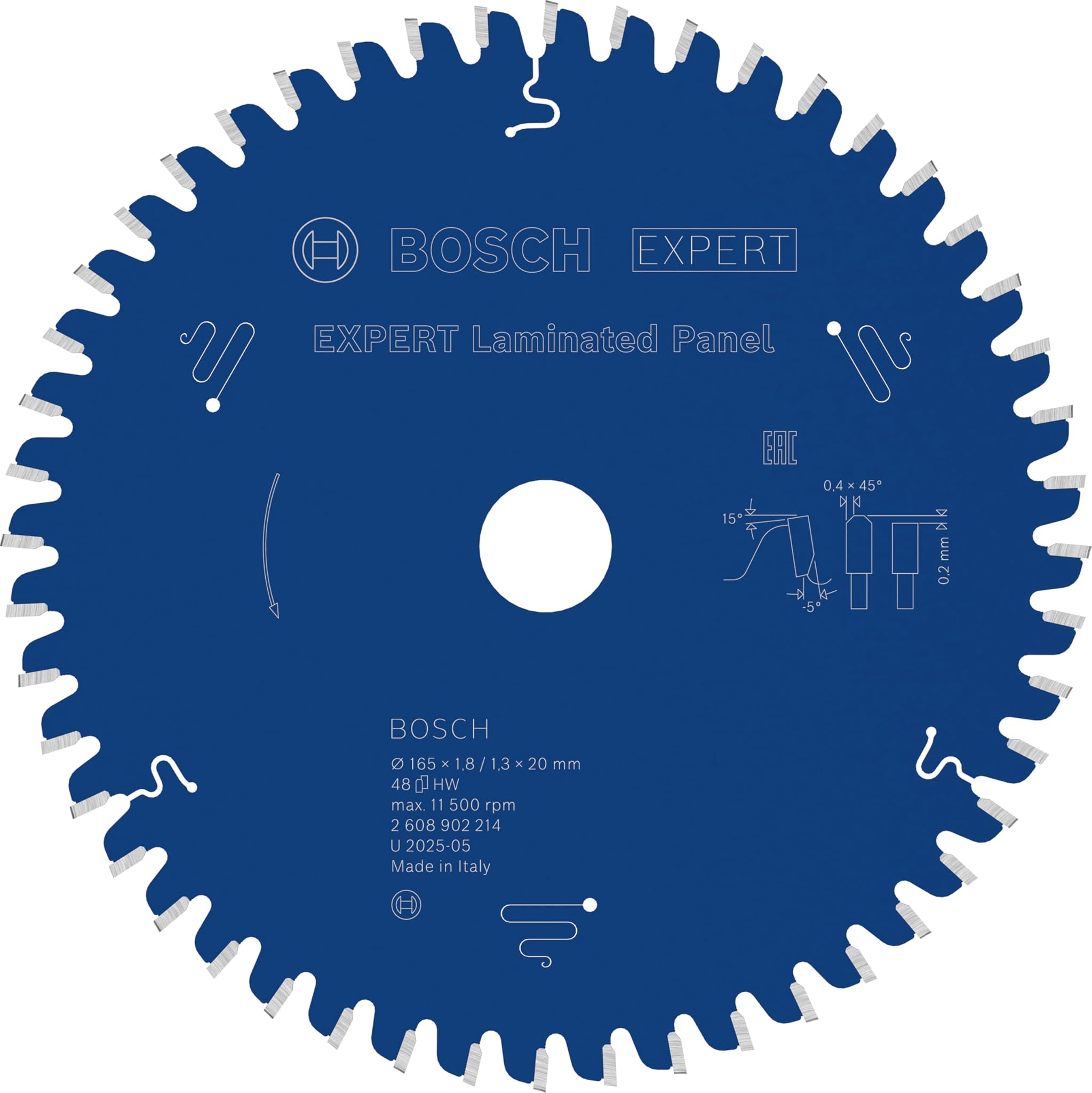 Bosch EXPERT Laminated Panel lama per seghe circolari