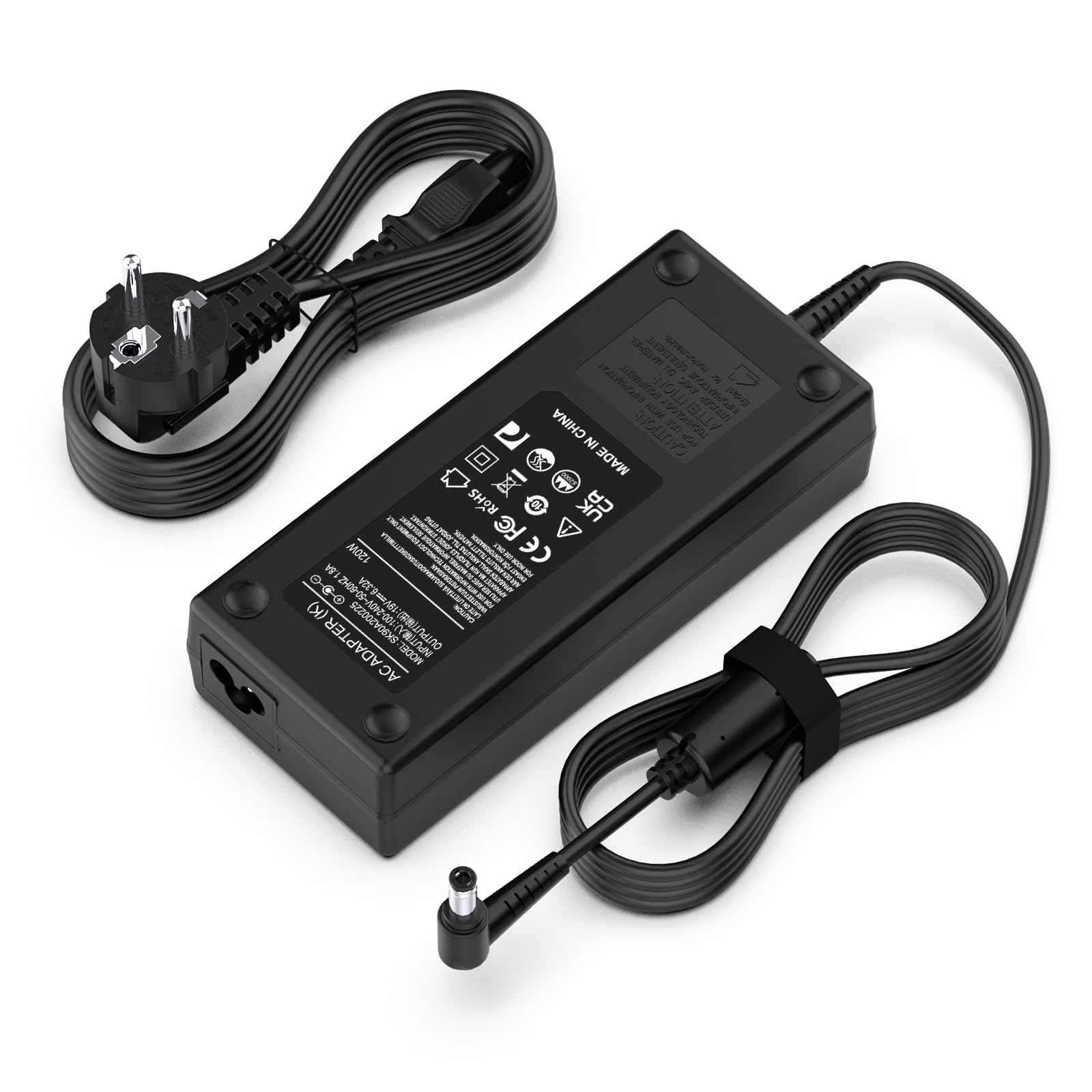 Etssembo 120W 19V 6,32A Caricabatterie ASUS