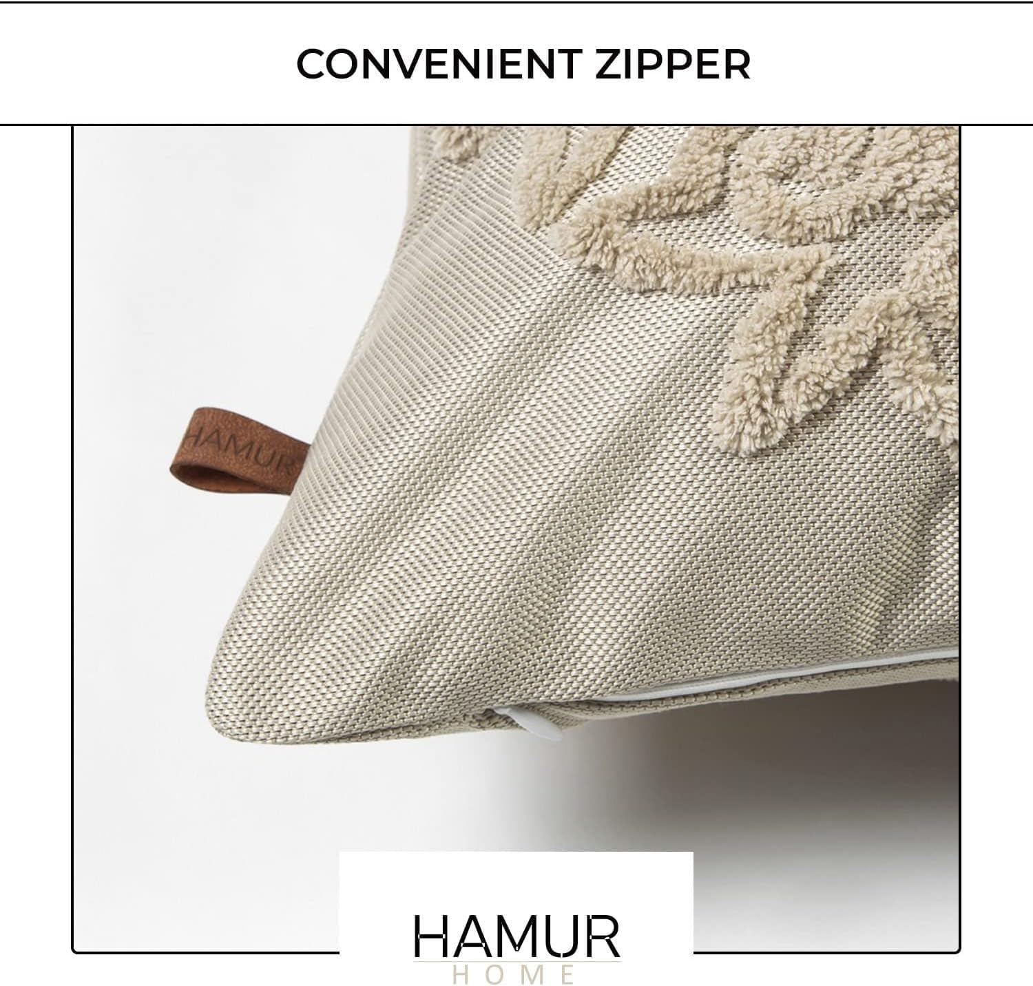 Hamur Home Boho Set 2 Federe Cuscini Decorativi - immagine 2