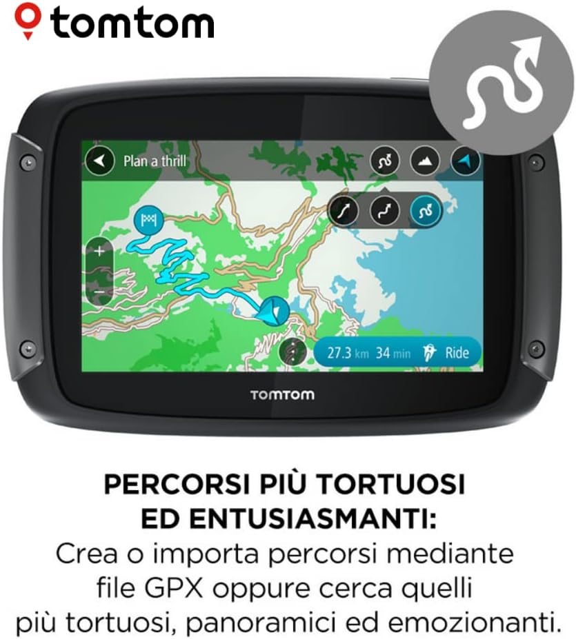 Tomtom Navigatore Satellitare Moto Rider 500 - immagine 2