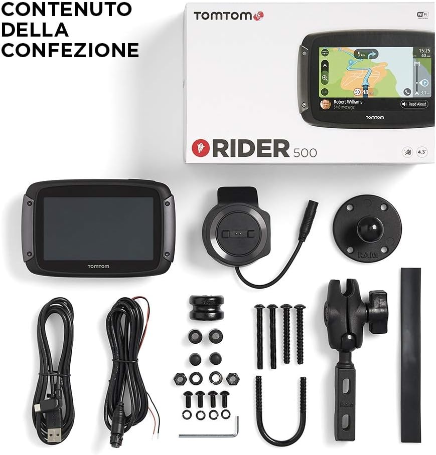 Tomtom Navigatore Satellitare Moto Rider 500 - immagine 5