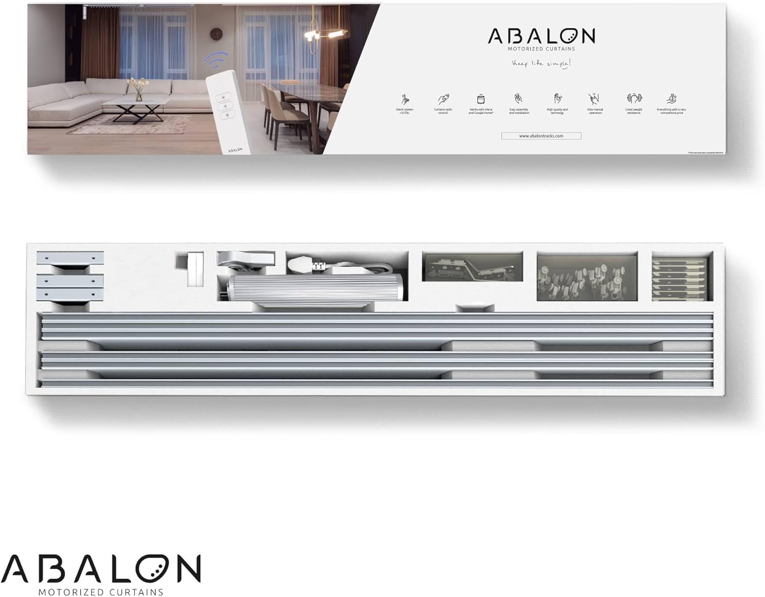 Tende Motorizzate con Telecomando, Alluminio - immagine 5