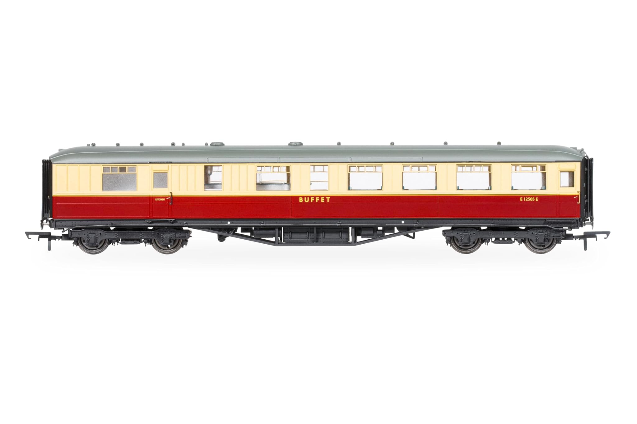 Hornby R40459 BR Corridoio Gresley Cremisi e crema Buffet E12505E