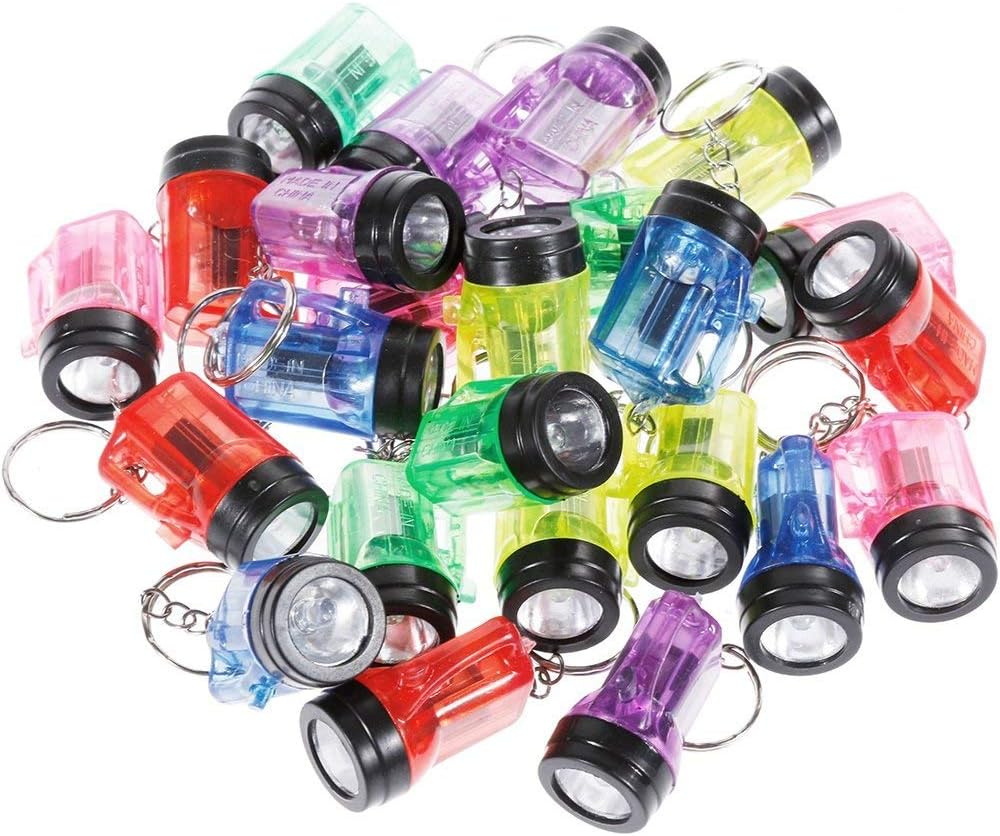 GOLDGE - Mini Torcia LED Portachiavi 24 Pezzi - immagine 1