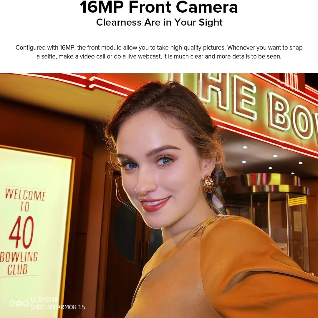 Ulefone Armor 15 - Smartphone Rugged Android 12 Blu - immagine 8