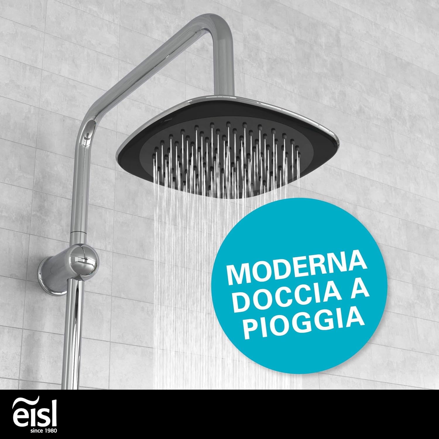 Eisl DXLD60088CS - Set Doccia a Pioggia 200x200 mm - immagine 3