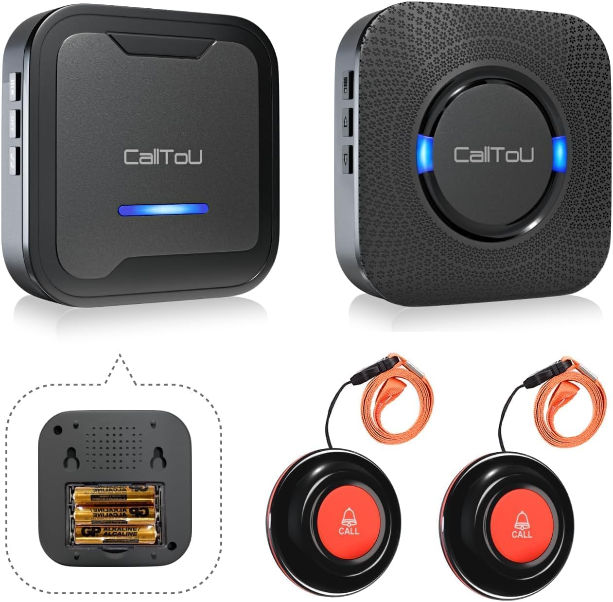 Calltou Pulsante Chiamata Emergenza Wireless 500FT