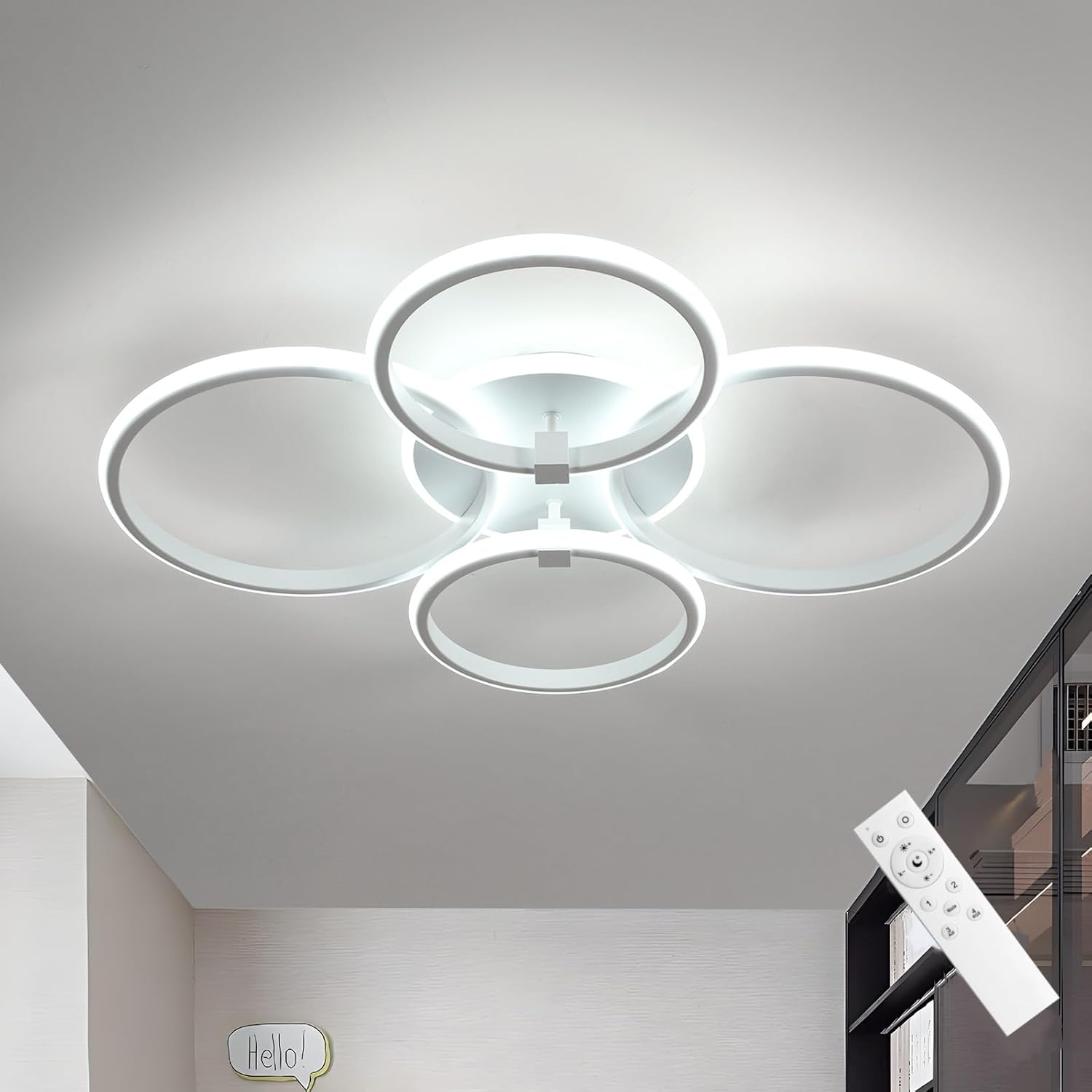 Riserva Plafoniera LED Soffitto Dimmerabile 39W Rotonda - immagine 9