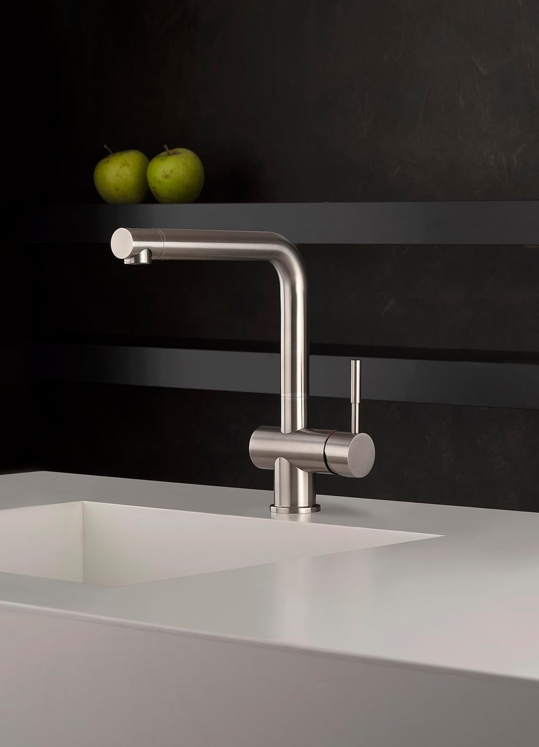 Paini Rubinetto Miscelatore Monocomando Cucina INOX - immagine 3