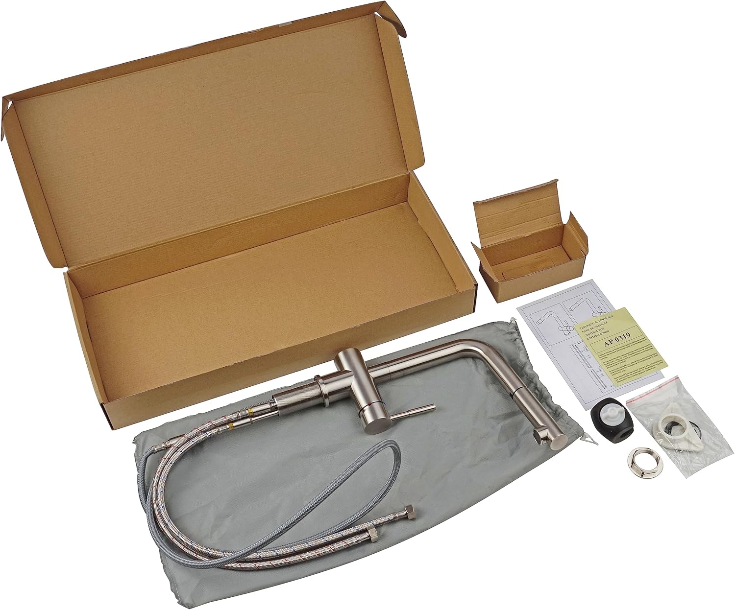 Paini Rubinetto Miscelatore Monocomando Cucina INOX - immagine 7