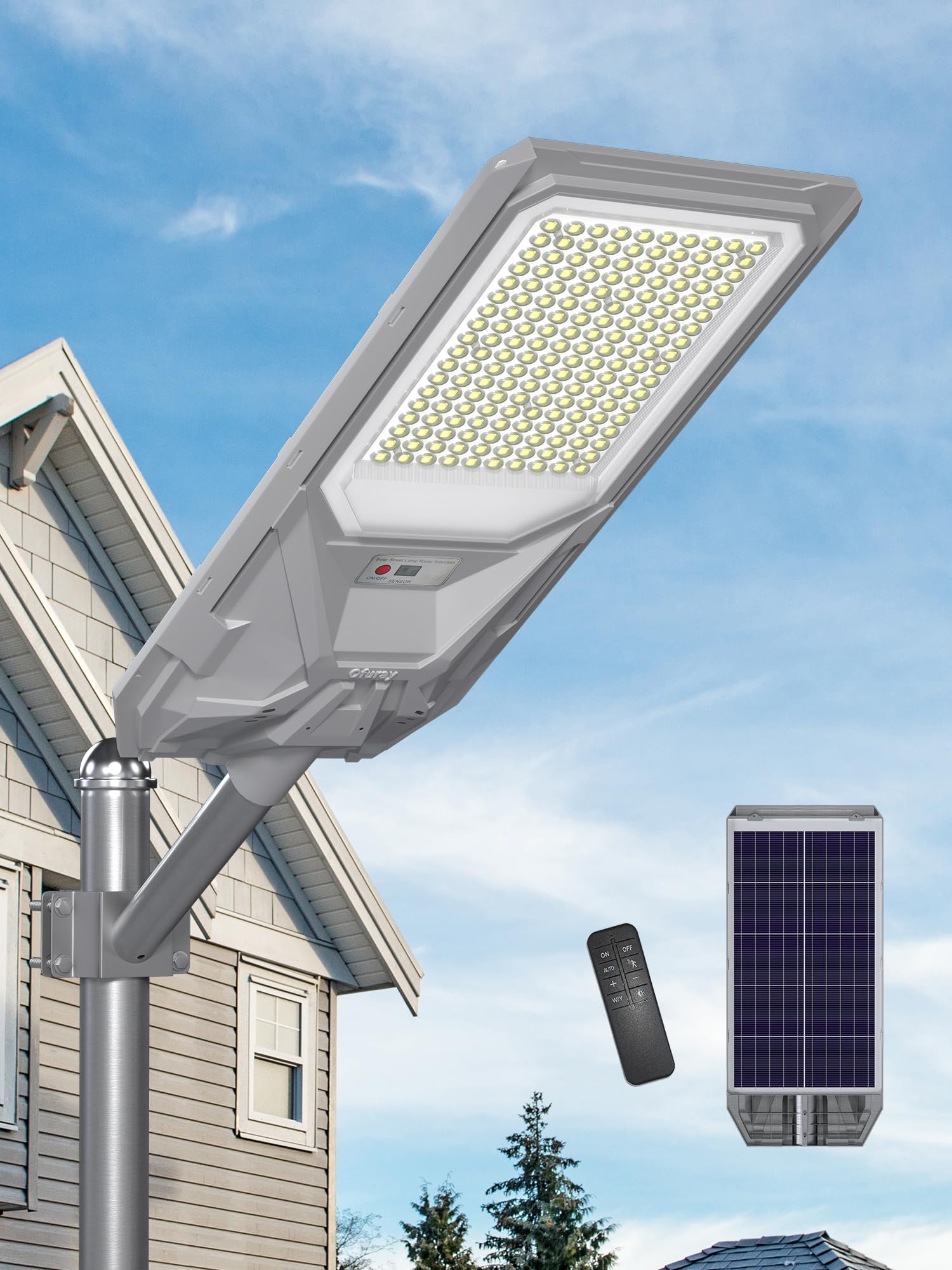 Ofuray Luce Solare LED Esterno Of-6500W 6500K | Velz