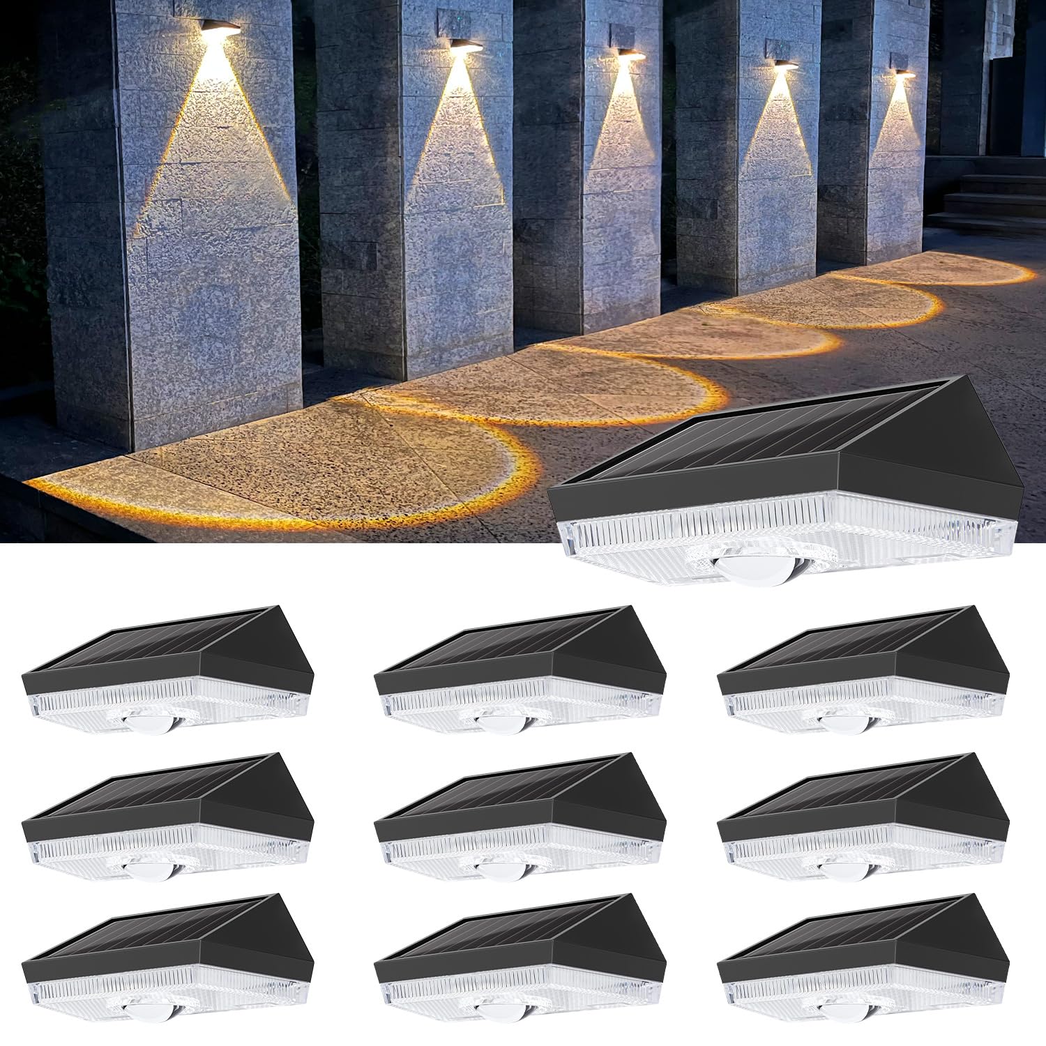 Ellasay Lampade Solari da Esterno - Confezione da 10