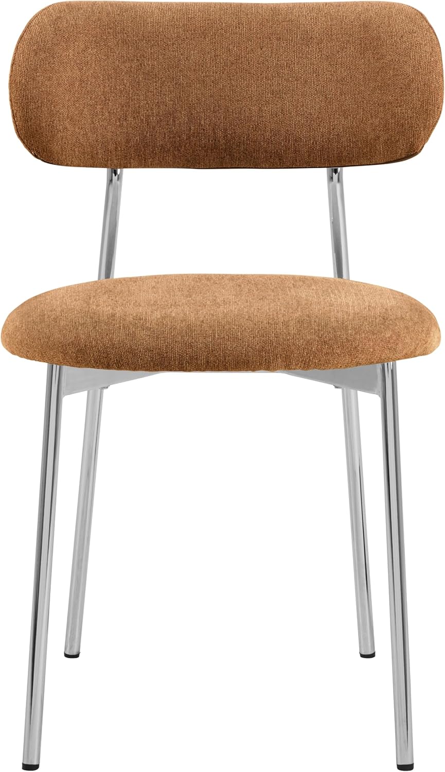 Ac Design Furniture Esther - Sedia da pranzo in tessuto, 2 pezzi - immagine 4