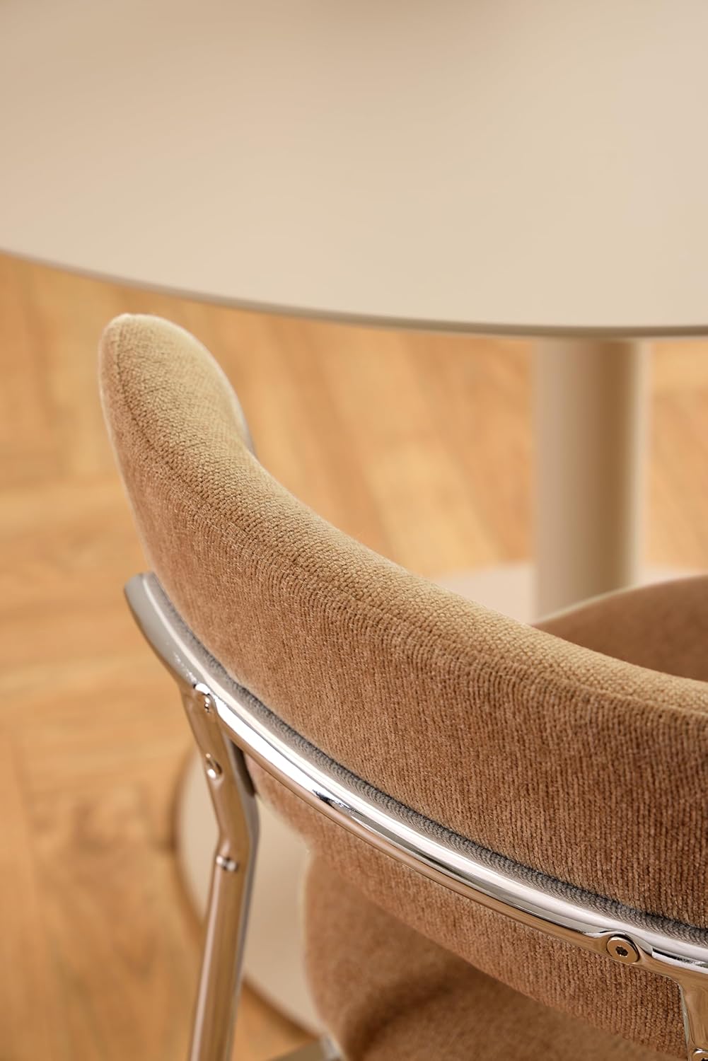 Ac Design Furniture Esther - Sedia da pranzo in tessuto, 2 pezzi - immagine 8