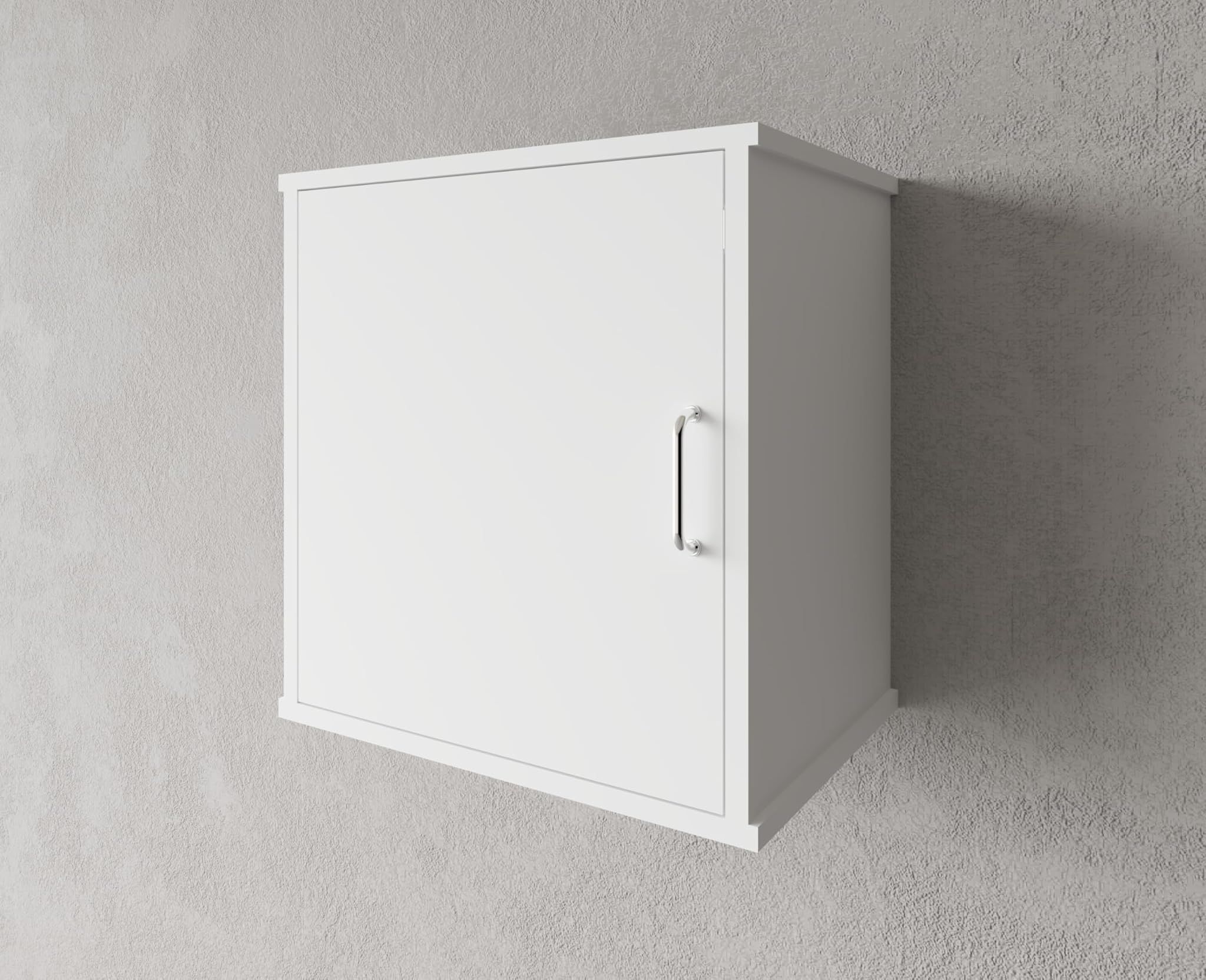 Negrari Pensile in Resina PVC L45 x P34 x H52 cm, Bianco