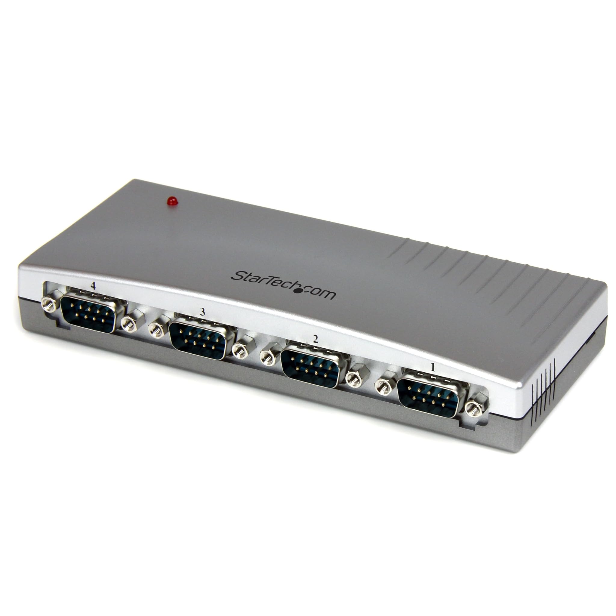 StarTech.com Hub Adattatore USB a seriale DB9 RS232 a 4 Porte con Bus Alimentato