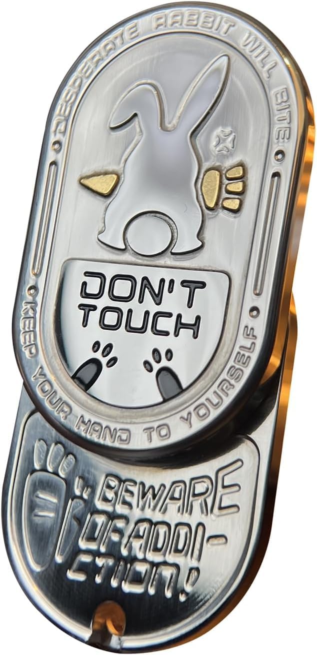 Fidget Slider in Metallo - Giocattolo Antistress EDC