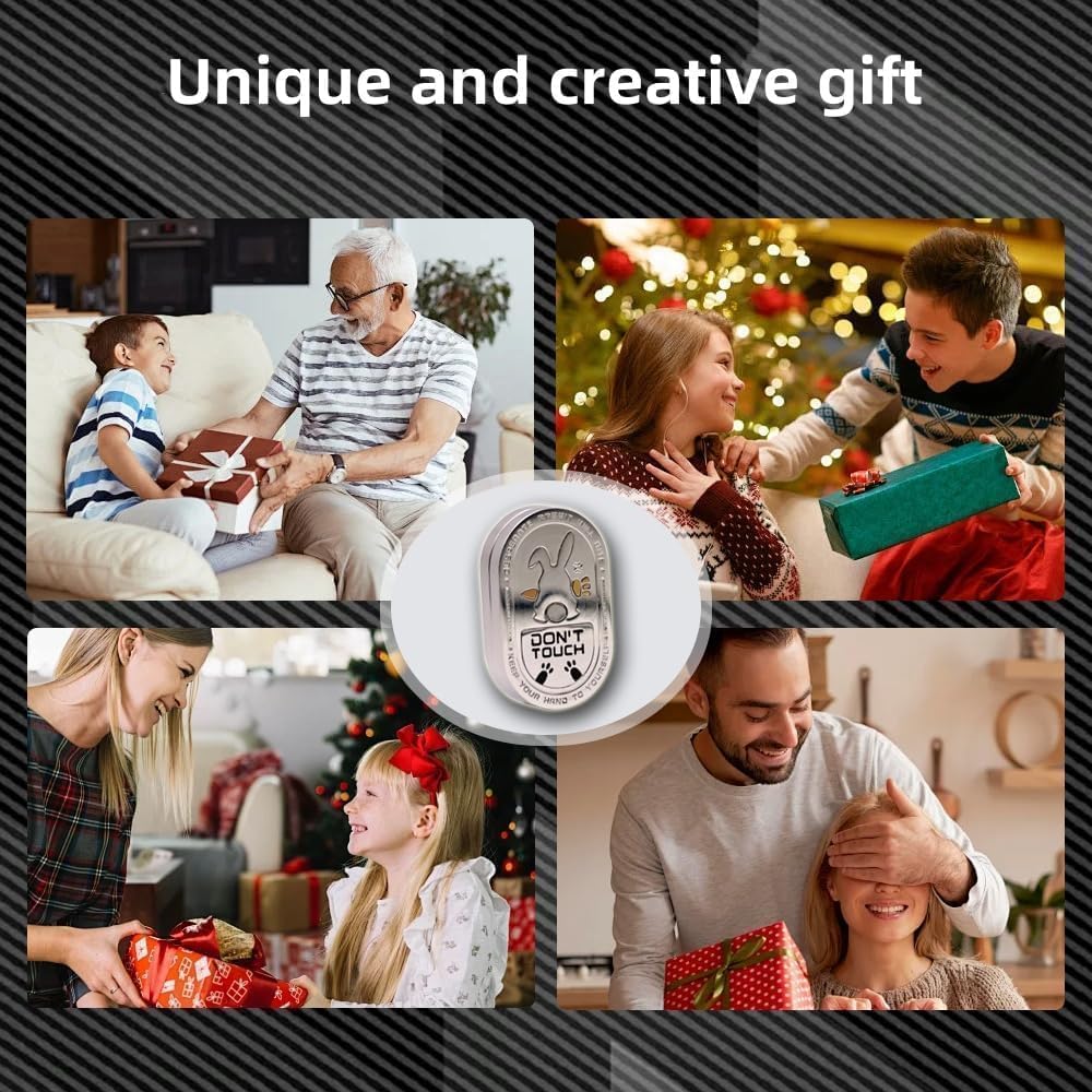 Fidget Slider in Metallo - Giocattolo Antistress EDC - immagine 5