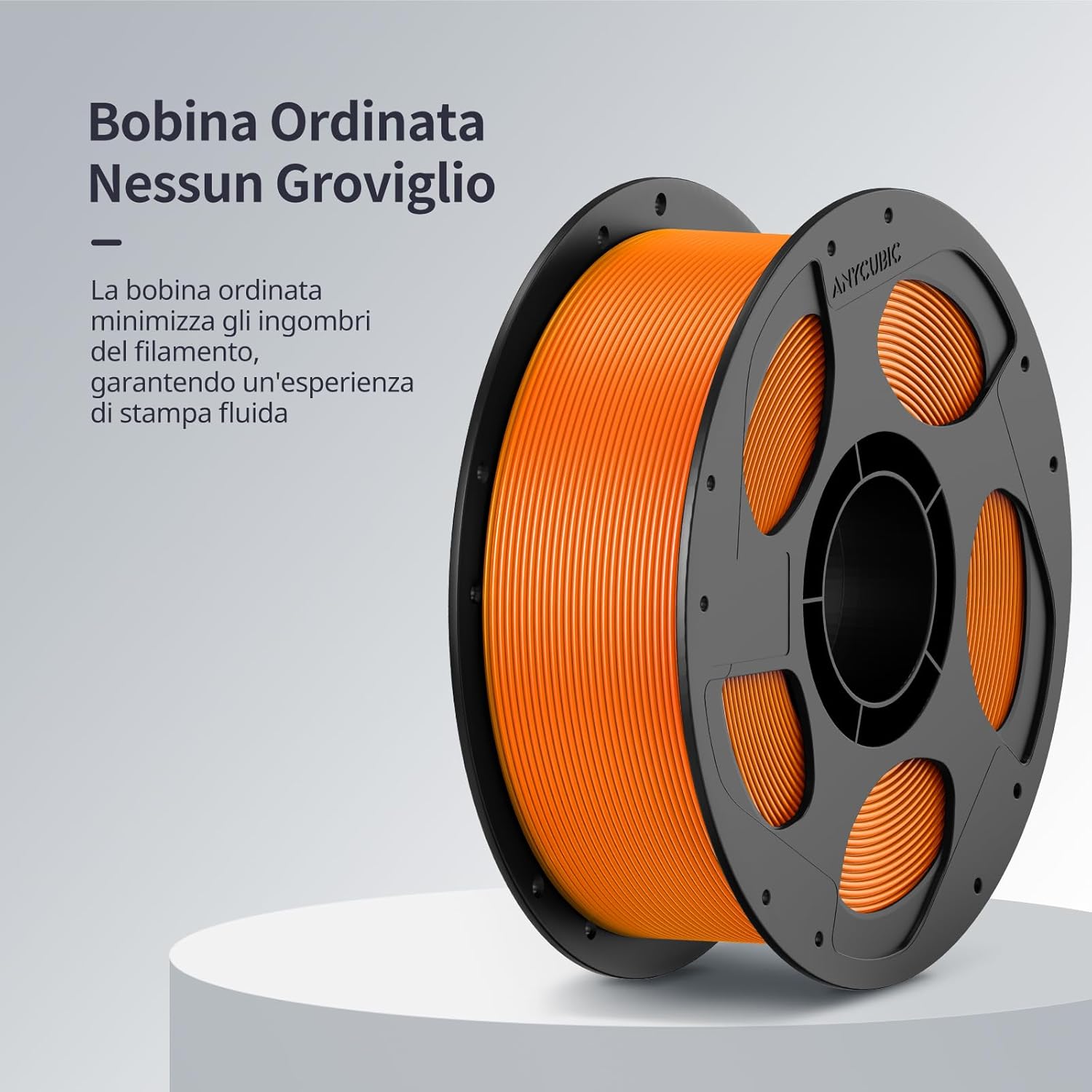 Anycubic PLA Filamento 1.75mm per Stampante 3D, 4kg - immagine 4
